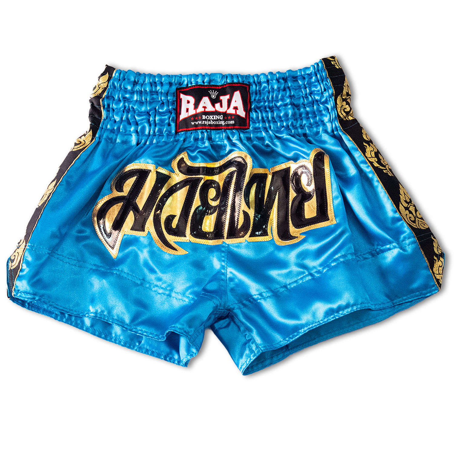 RAJA Boxing Muay Thai Shorts, Lai Thai, blau, M