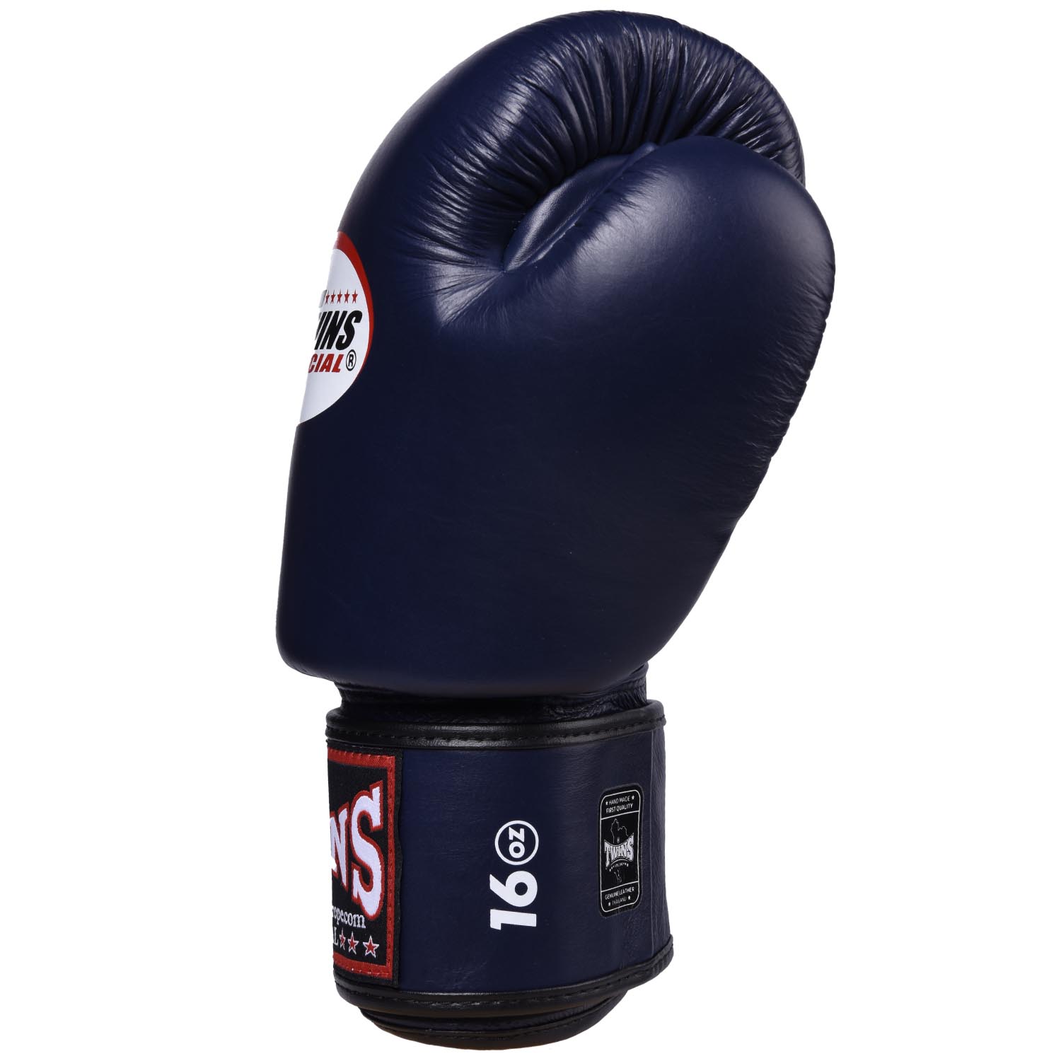 TWINS Special Boxing Gloves, Leather, BGVL-3, blue, 16 Oz
