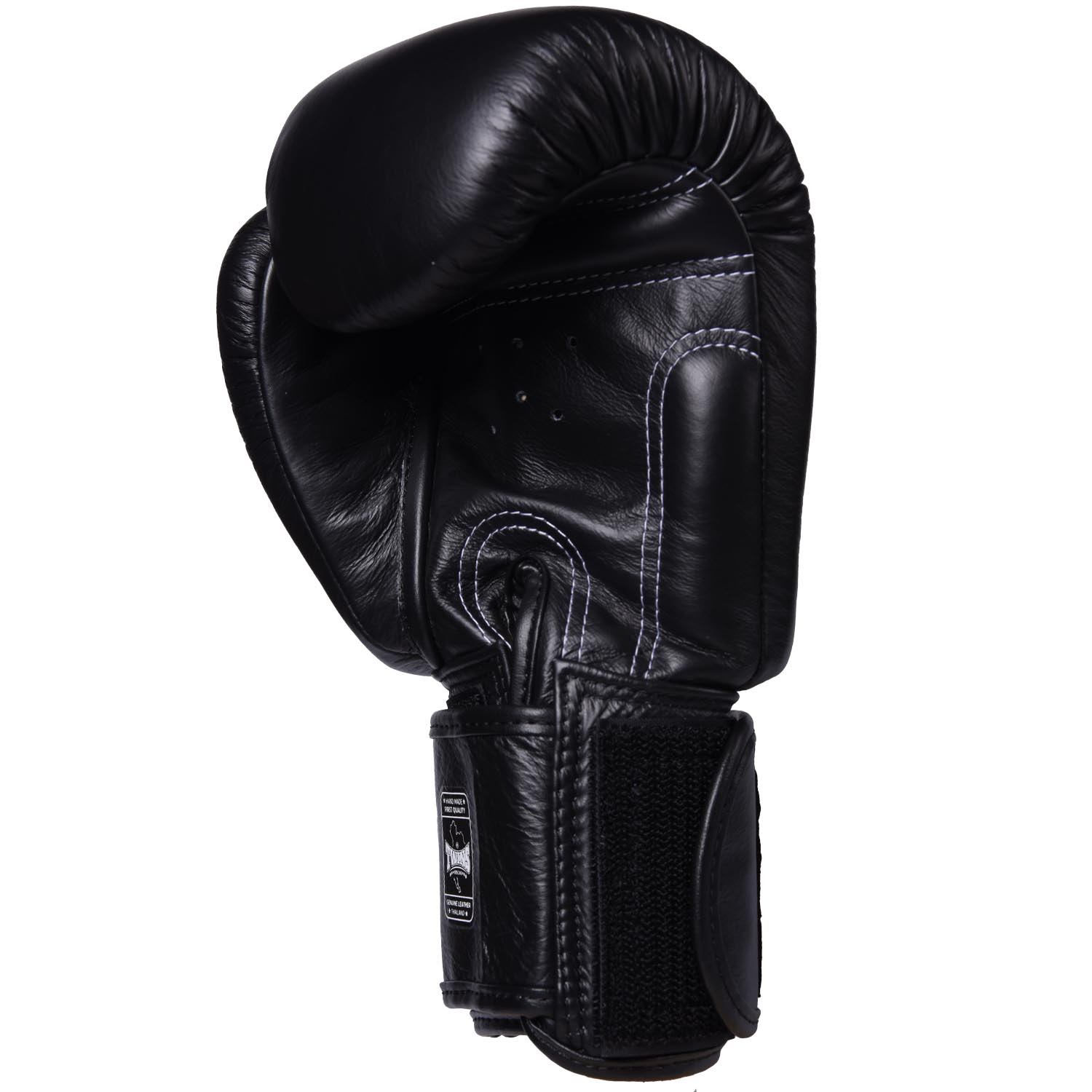 Boxhandschuhe Muay Thai Kickboxen Handschuhe Leder Twins Special BGVL3 Schwarz 