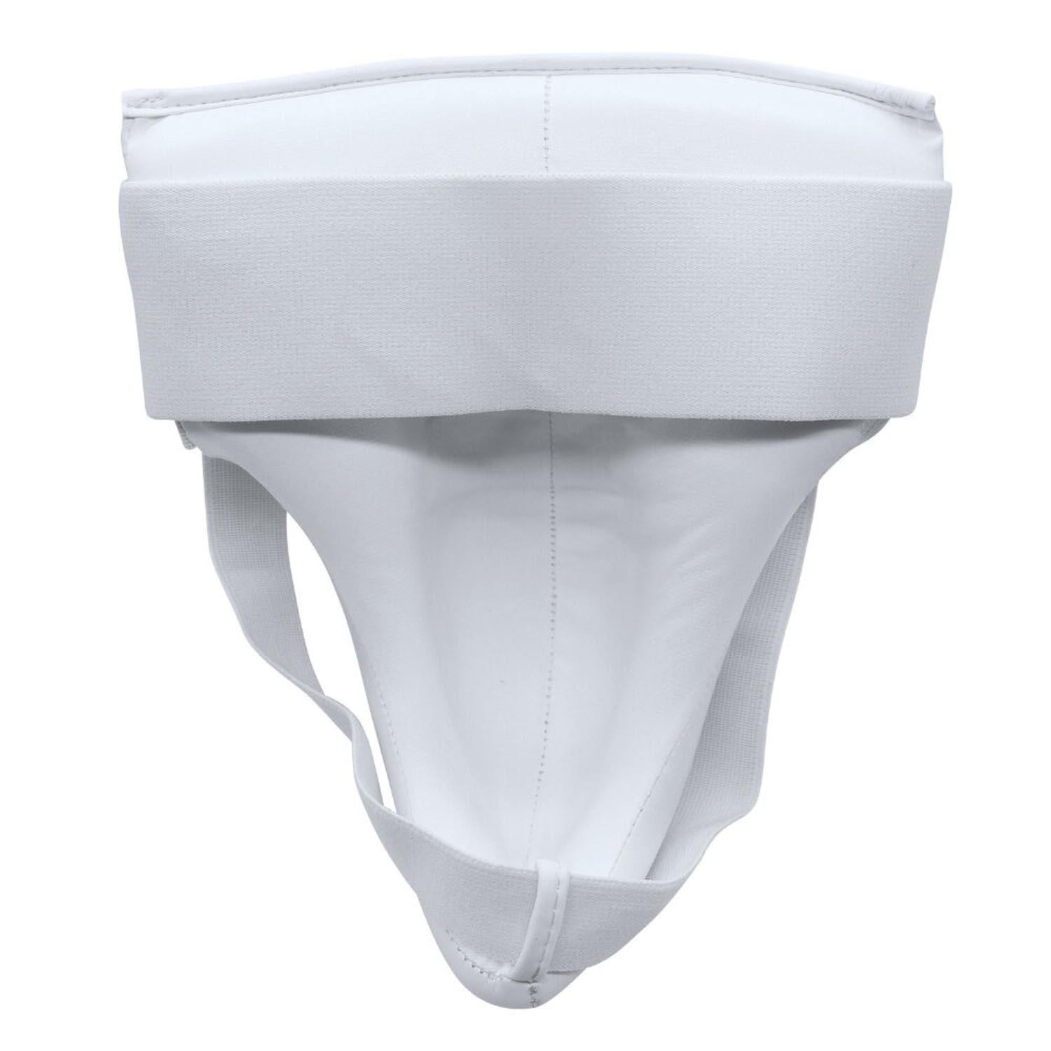 adidas Groin Guard, white, XL