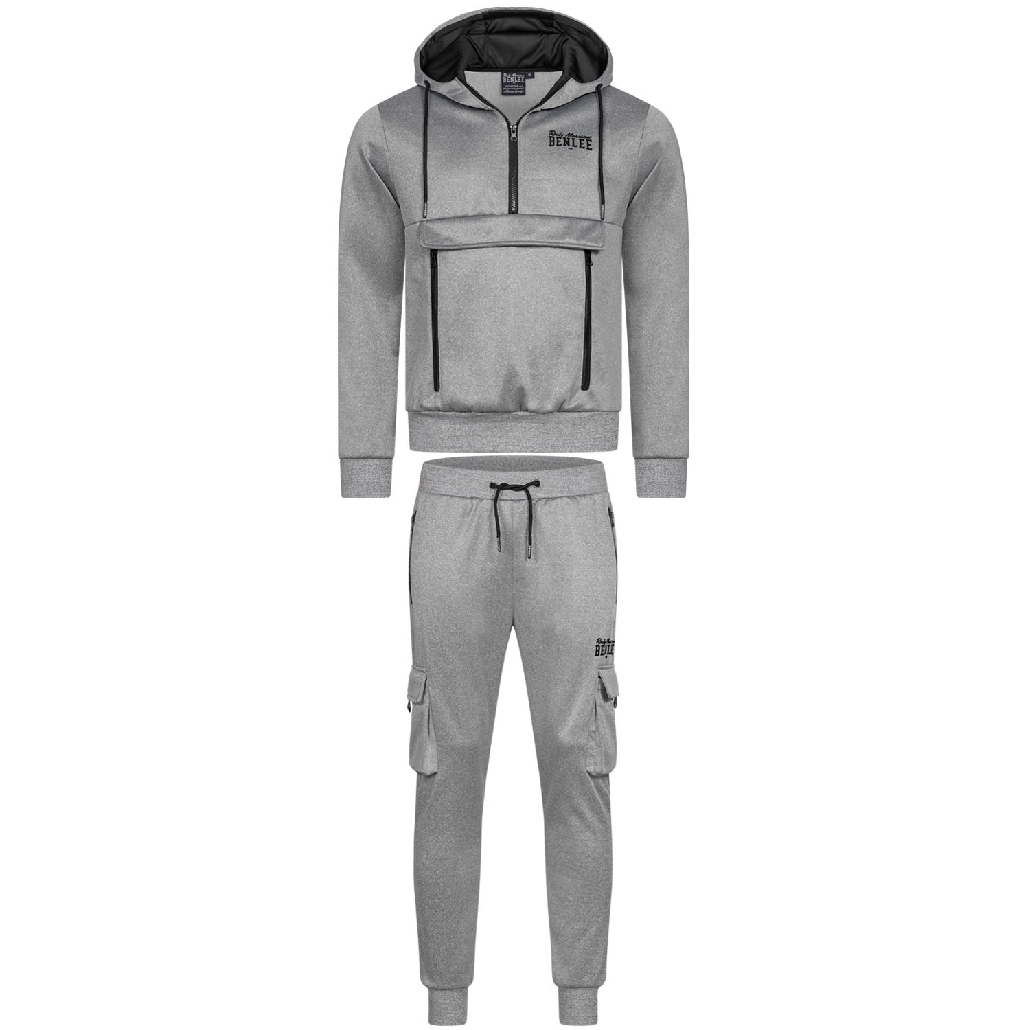BENLEE Jogginganzug, Moorpark, grau, XXL