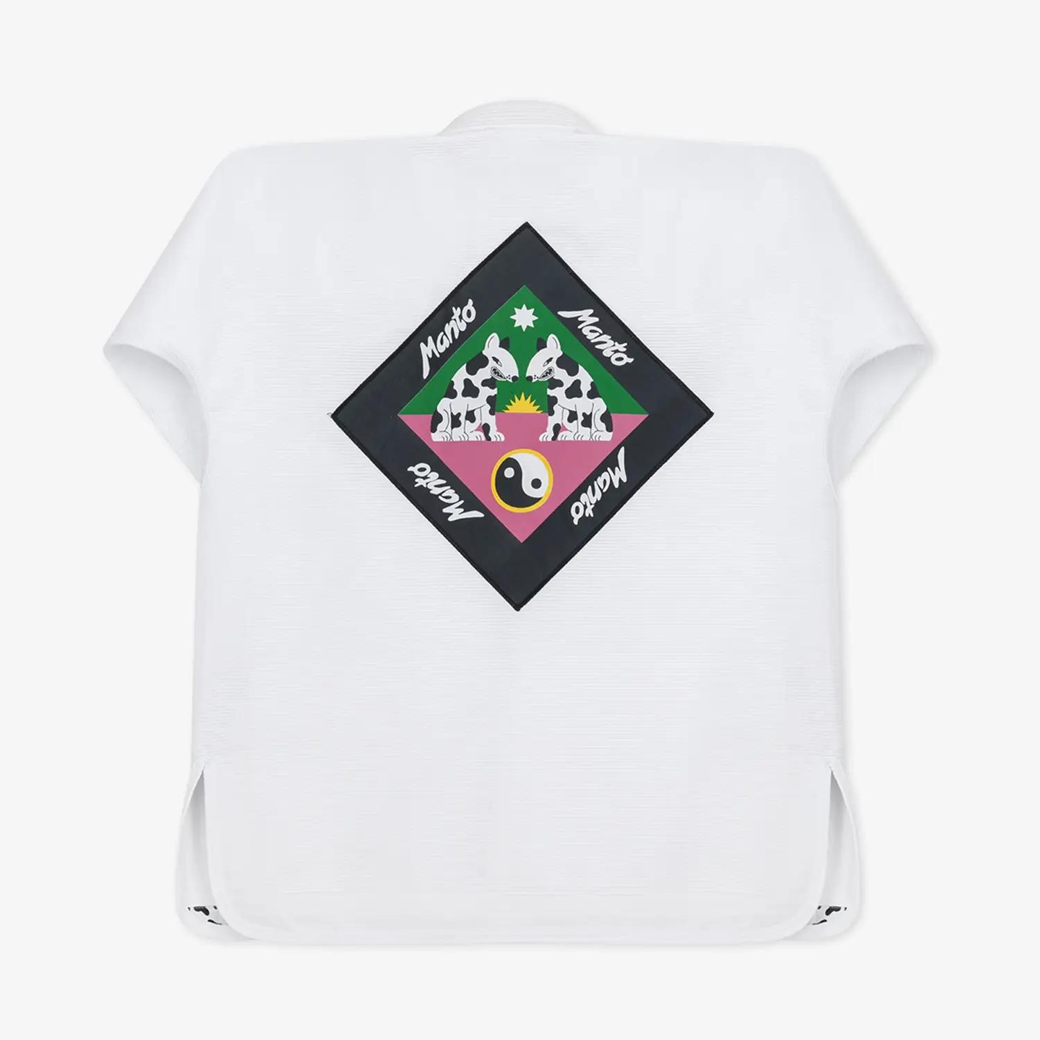 MANTO BJJ GI, Dogs, white, A4
