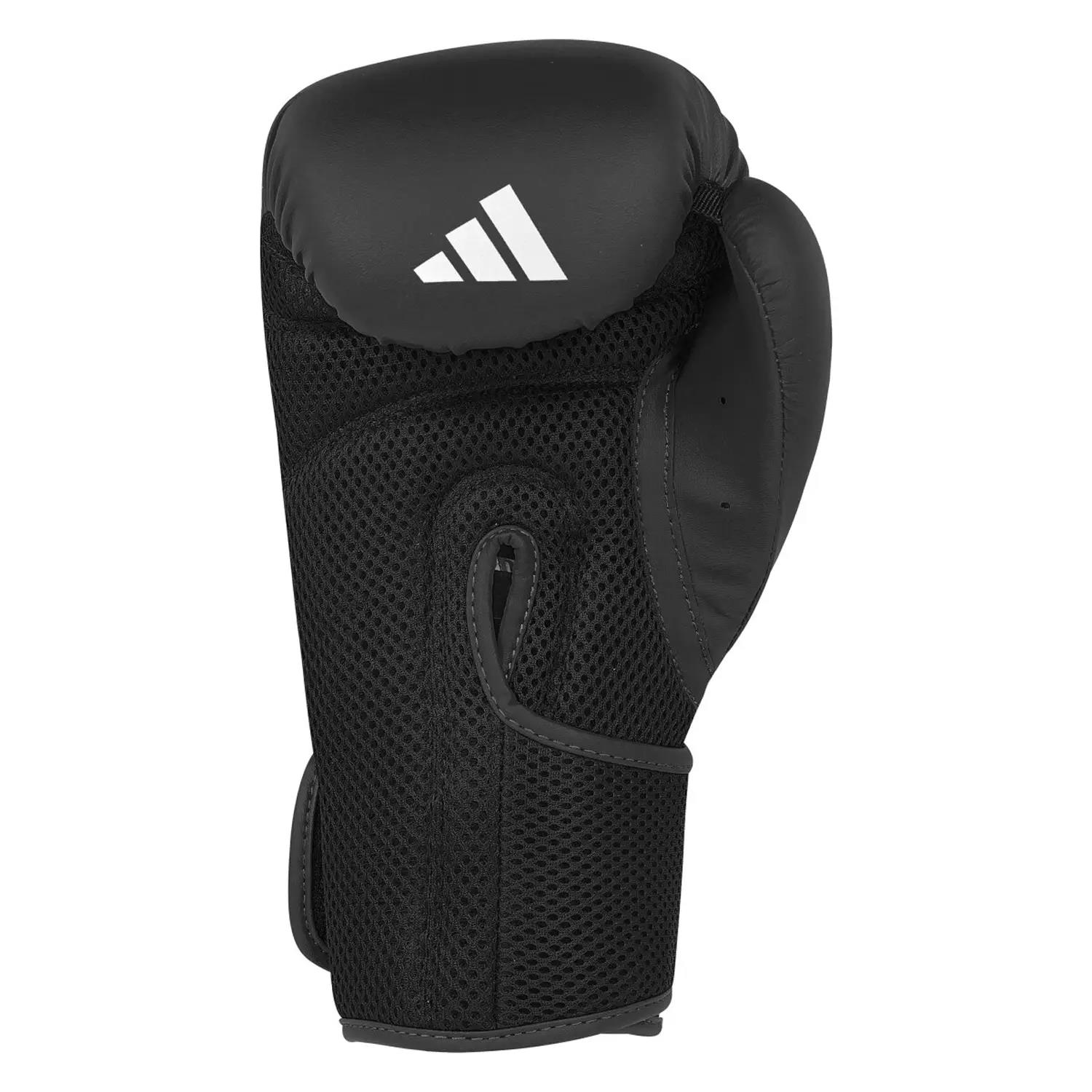 adidas Boxing Gloves, Power 25, black-white, 12 Oz