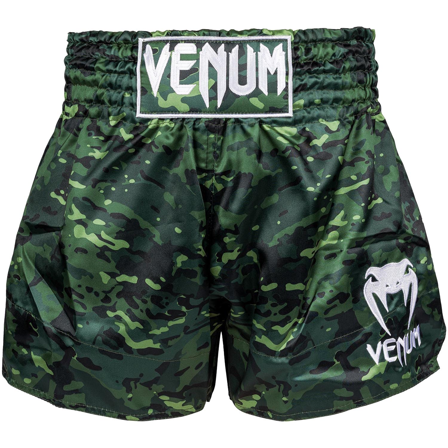 VENUM Muay Thai Shorts, Classic, forest-camo