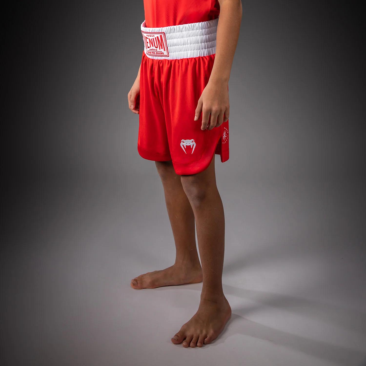 VENUM Boxing Pants, Kids, Classic, red, 10 J