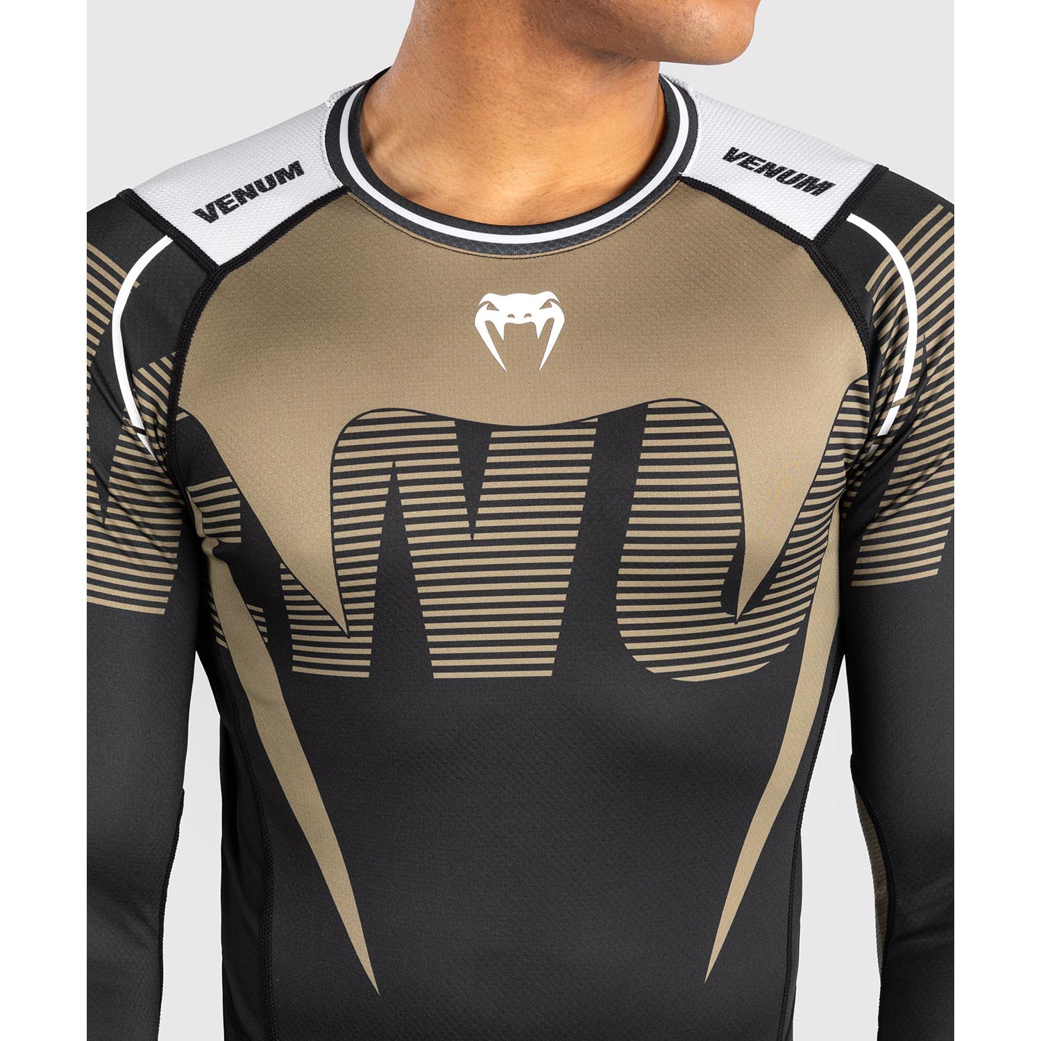 VENUM Rashguard, L/S, Adrenaline, black-sand, M