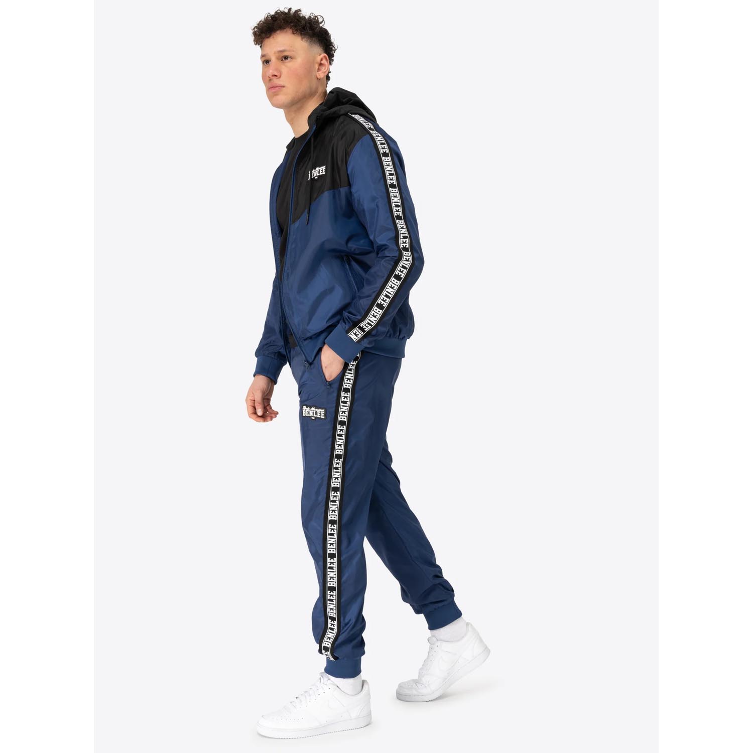 BENLEE Tracksuit, Manteo, blue-black, XXL