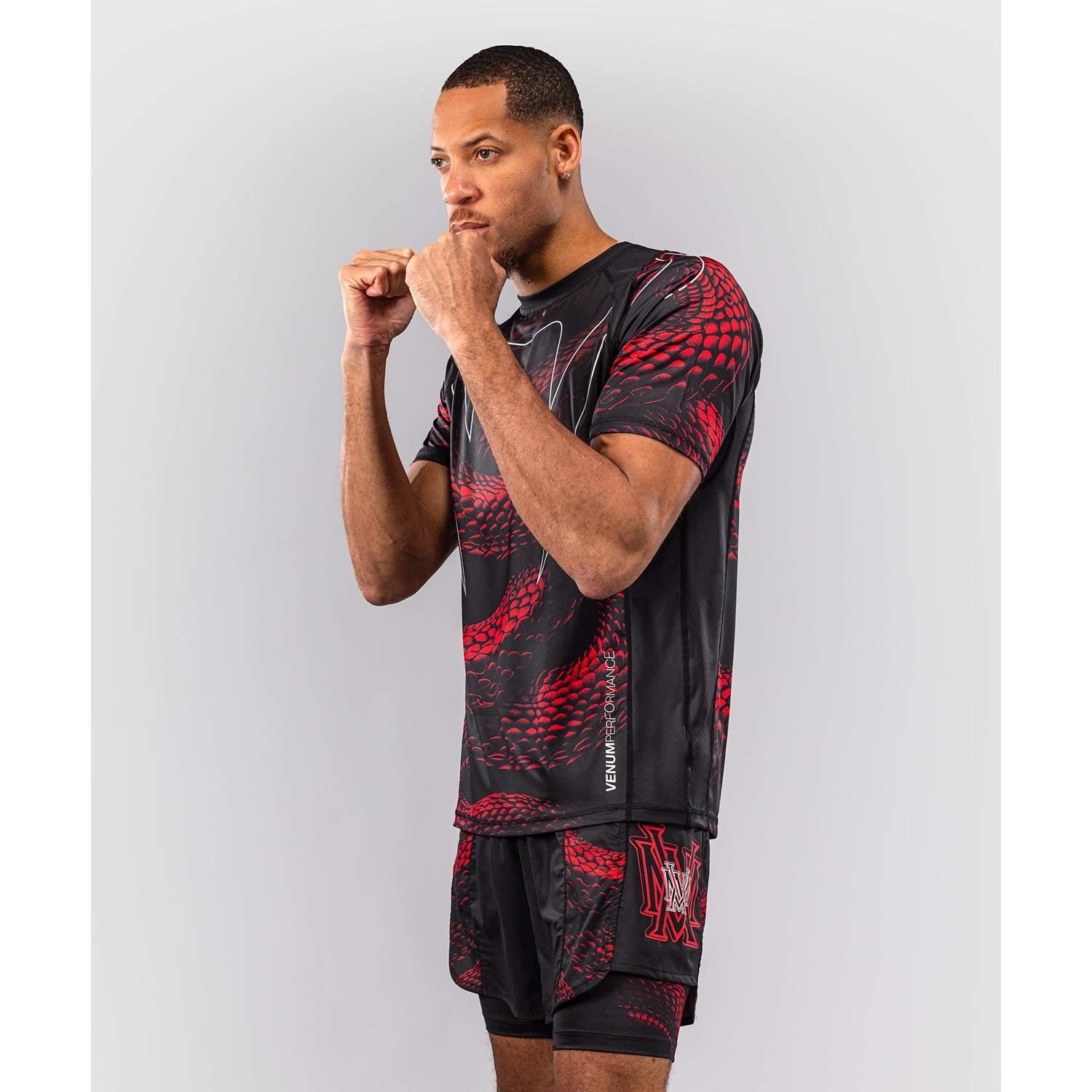 VENUM Dry Tech T-Shirt, Matupa, black-red-silver, L