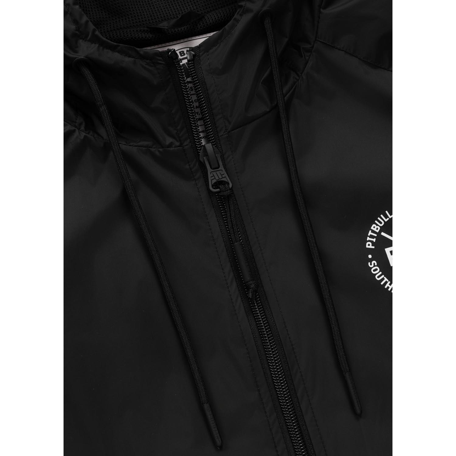 Pit Bull West Coast Transitional Jacket, Athletics Tape Logo, black, XXXL