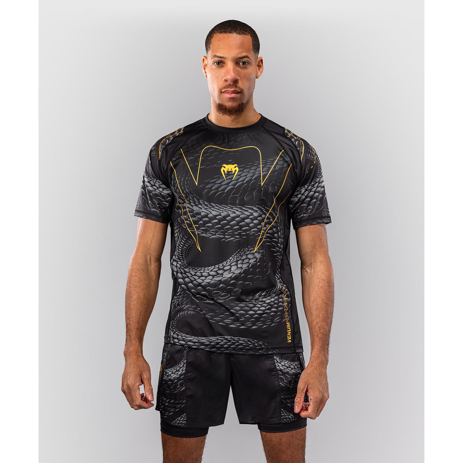 VENUM Dry Tech T-Shirt, Matupa, black-grey-gold, M