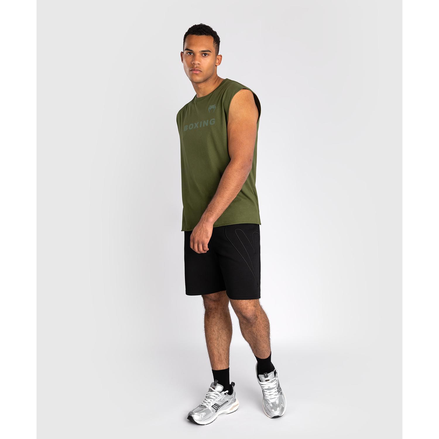 VENUM T-Shirt, Sleeveless, Boxing VT, khaki, L