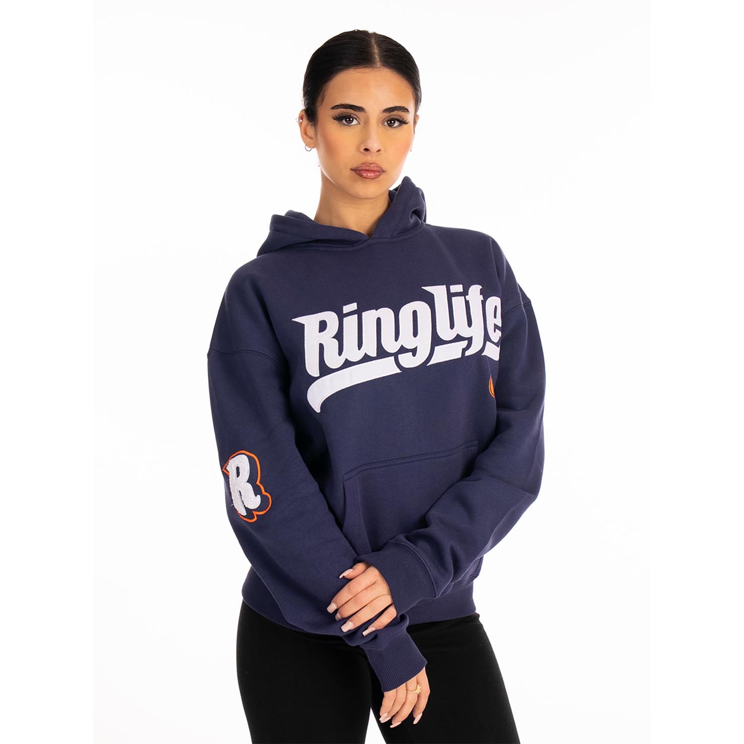 RINGLIFE Hoodie, College, blue, S