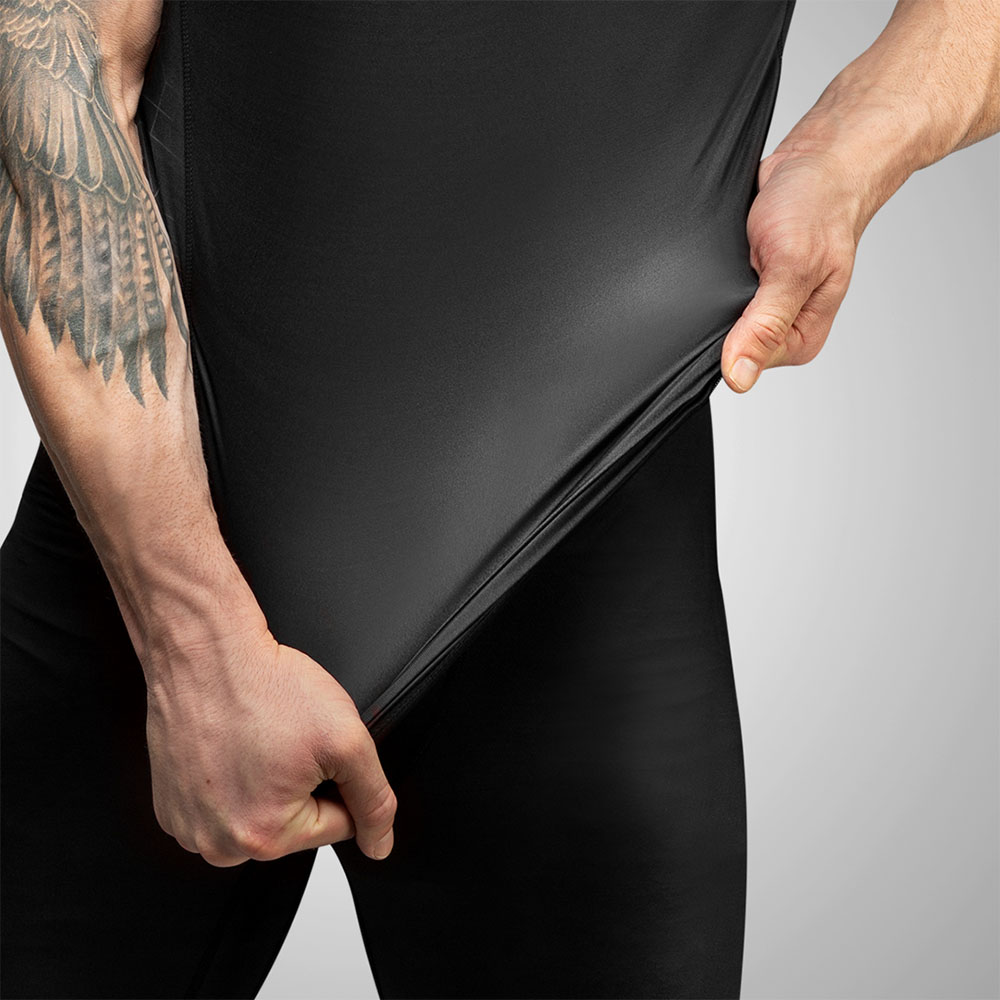 Hayabusa Rashguard, S/S, GEO, grey