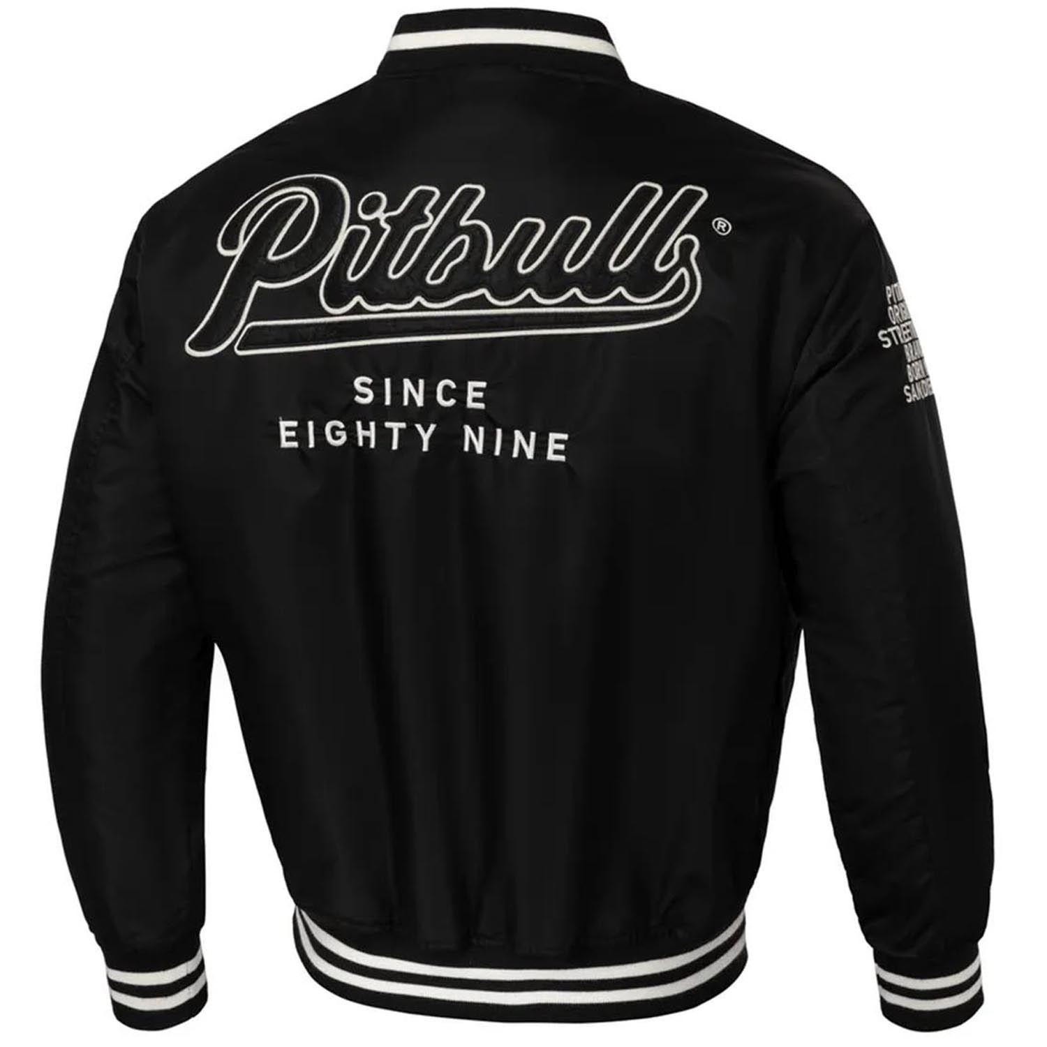 Pit Bull West Coast Jacket, Seabridge Varsity, black, S