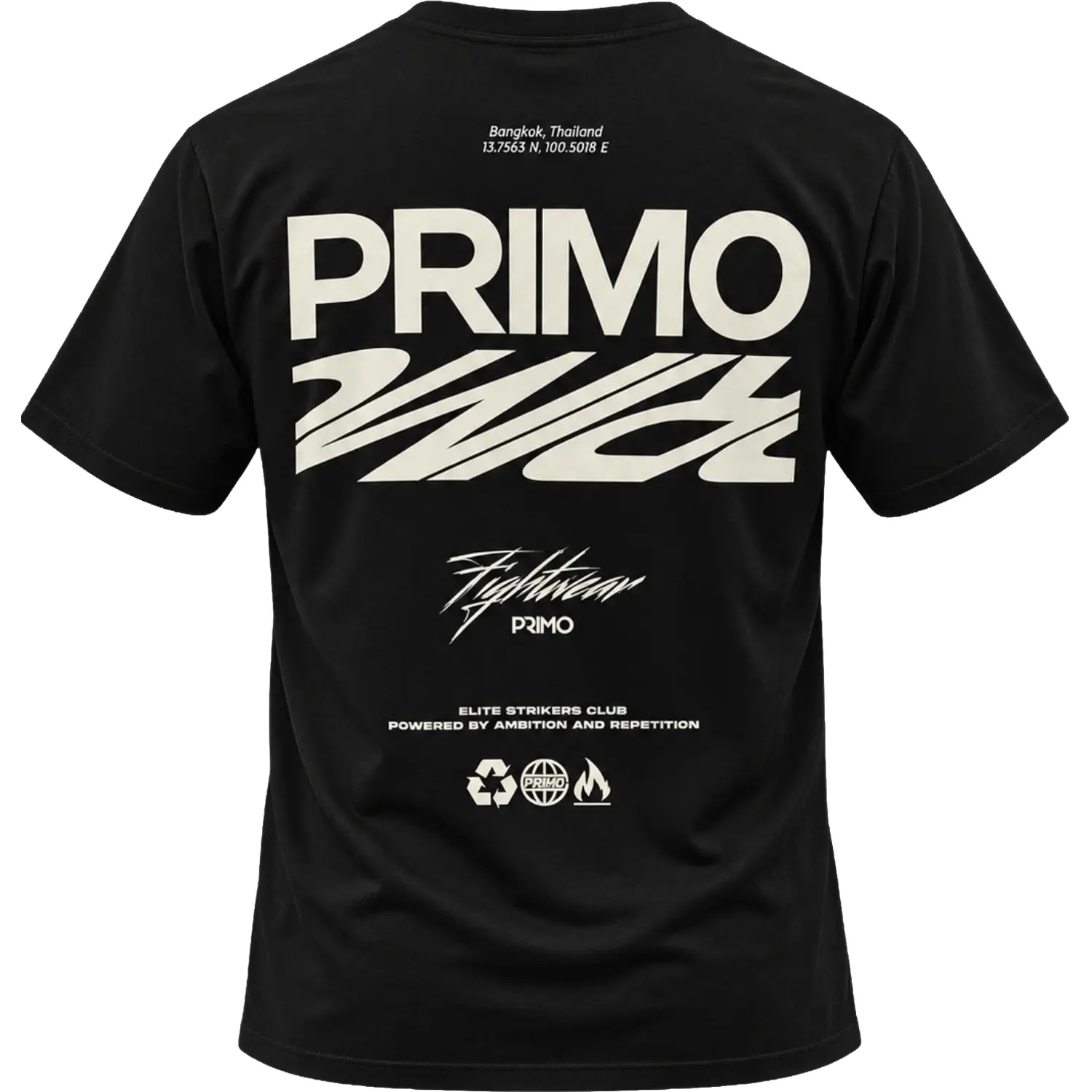PRIMO T-Shirt, E.S.C., black, M