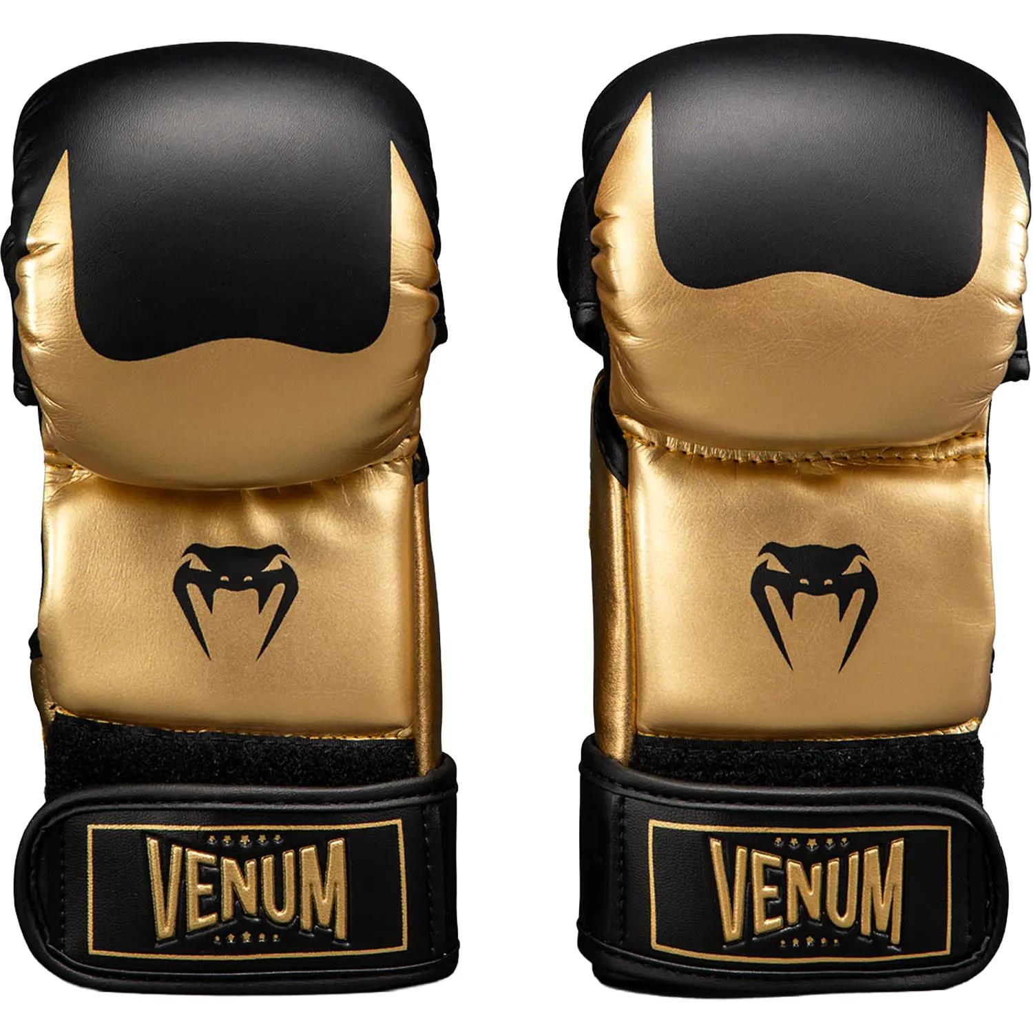 VENUM MMA Sparring Gloves, Attack 2.0, gold-black, L/XL