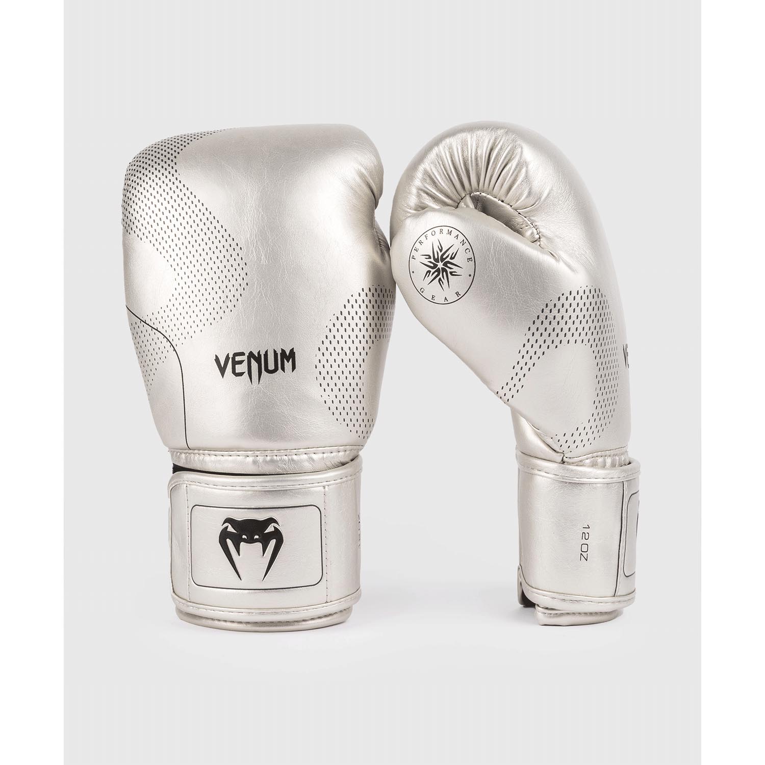 VENUM Boxing Gloves, Nexus, silver-black, 16 Oz