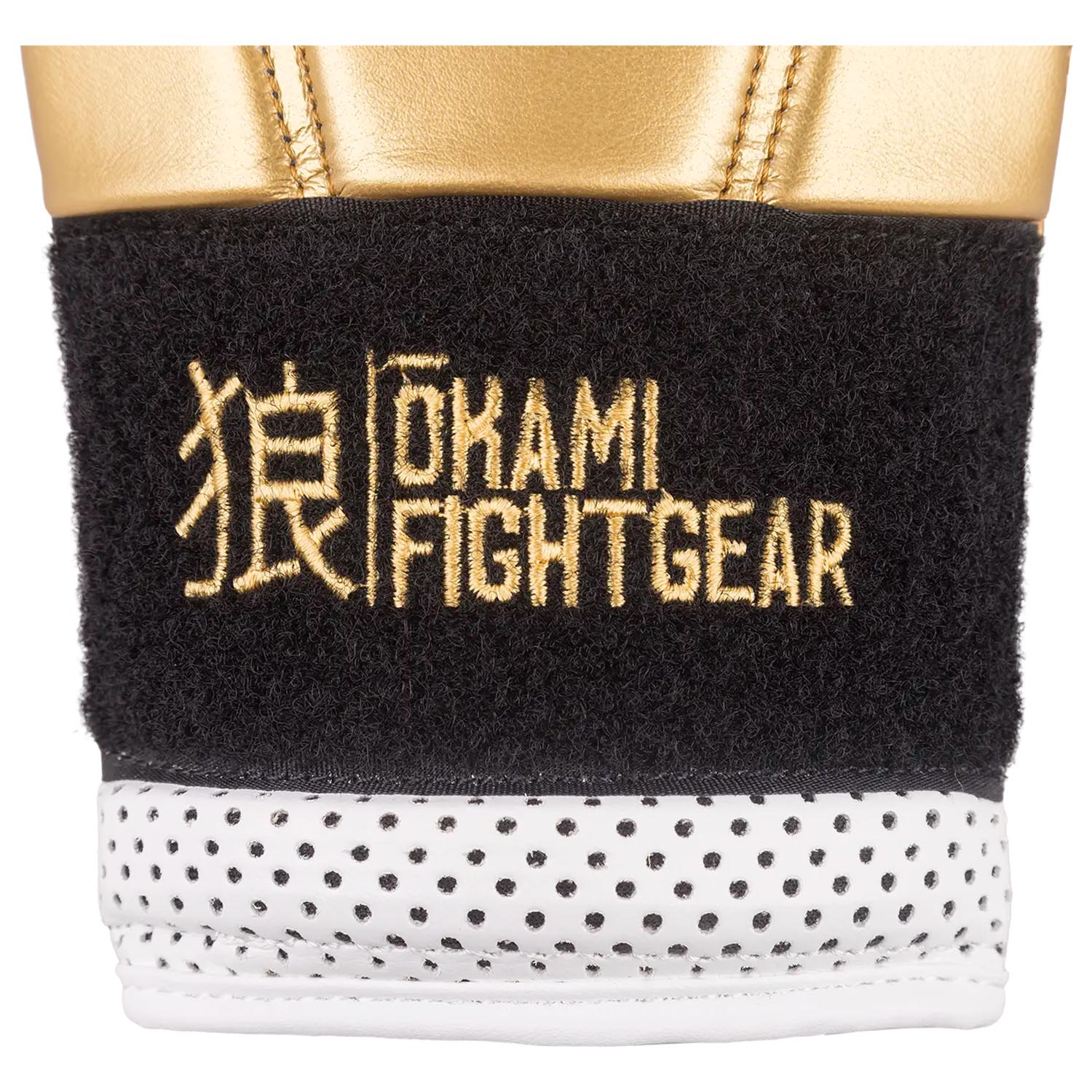 OKAMI MMA Sparring Gloves, Unity, white-gold, XXL