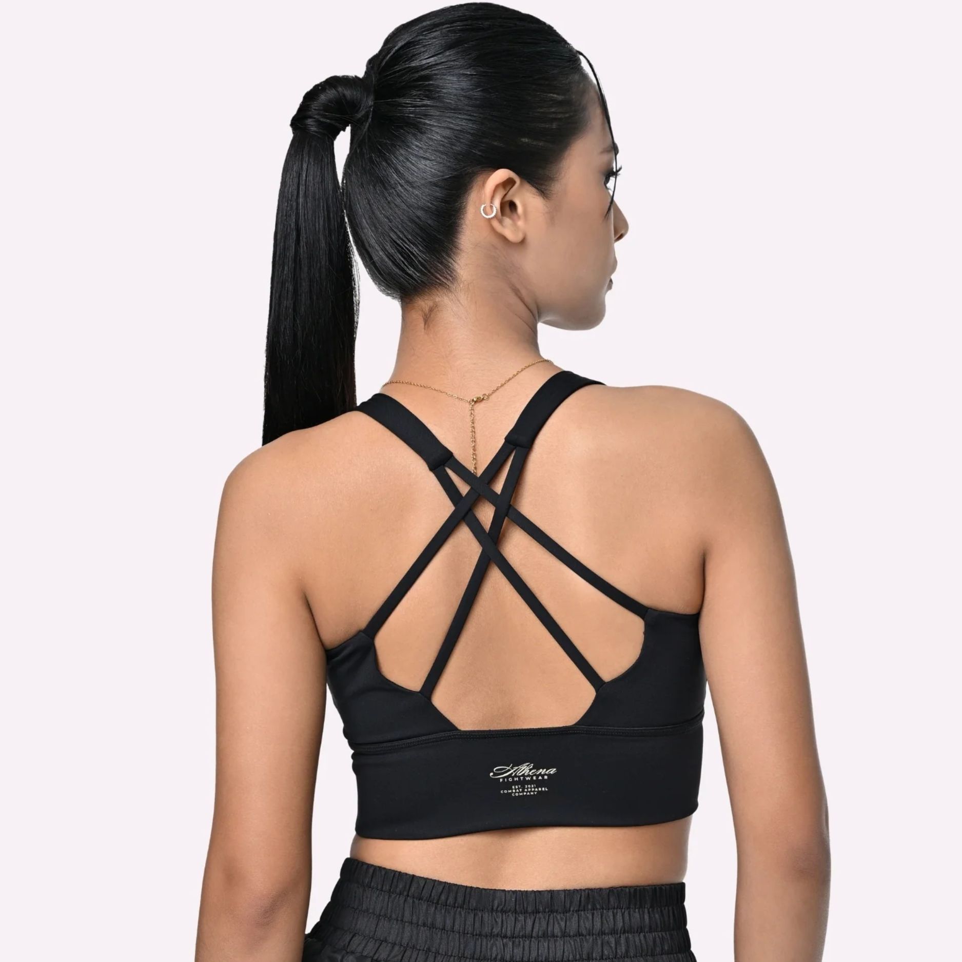 ATHENA Crop Top, Women, Hera, black, S