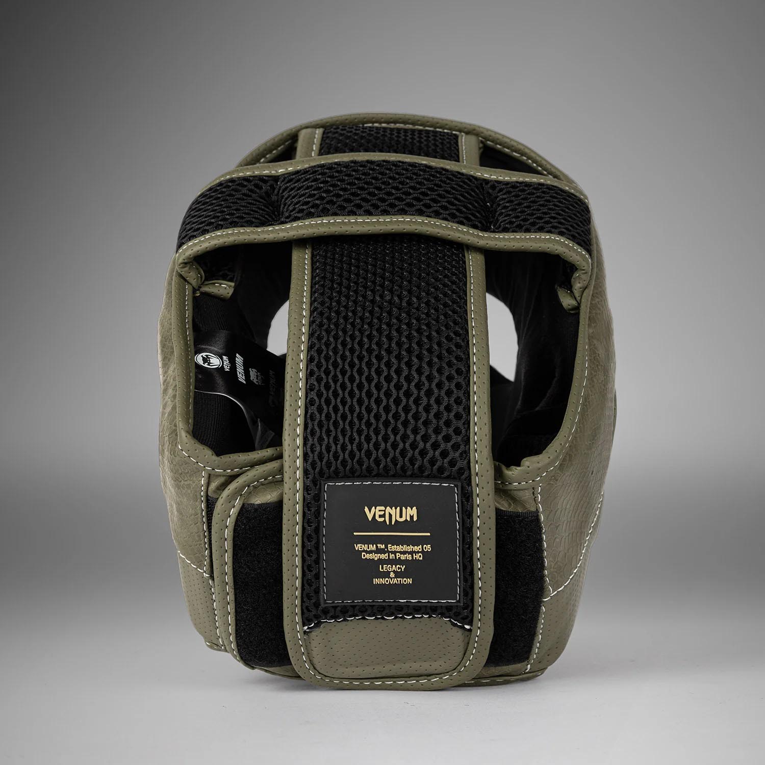 VENUM Headguard, Impact Evo Scales, dark green