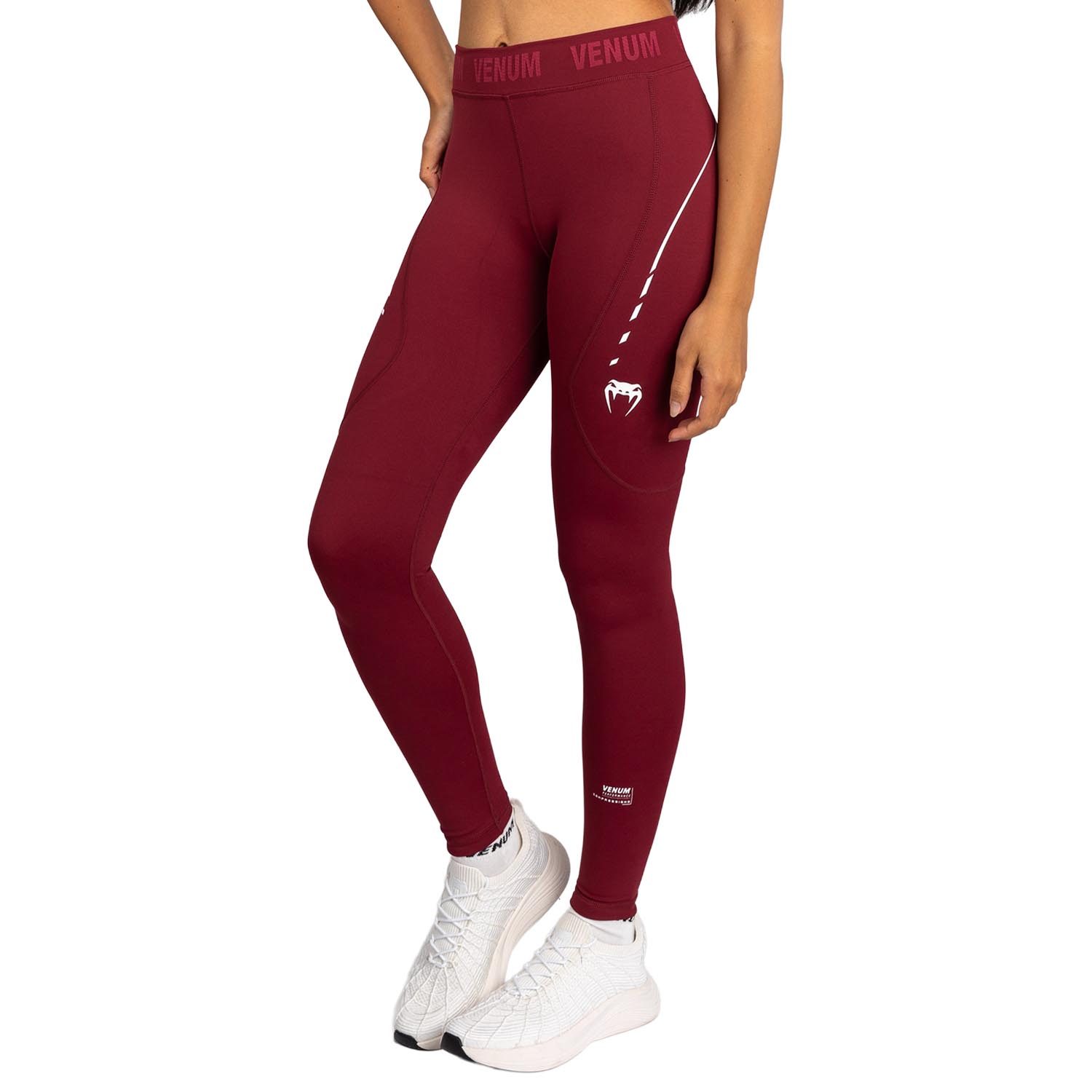 VENUM Leggings, Women, Adrenaline, wine red-pink, XS