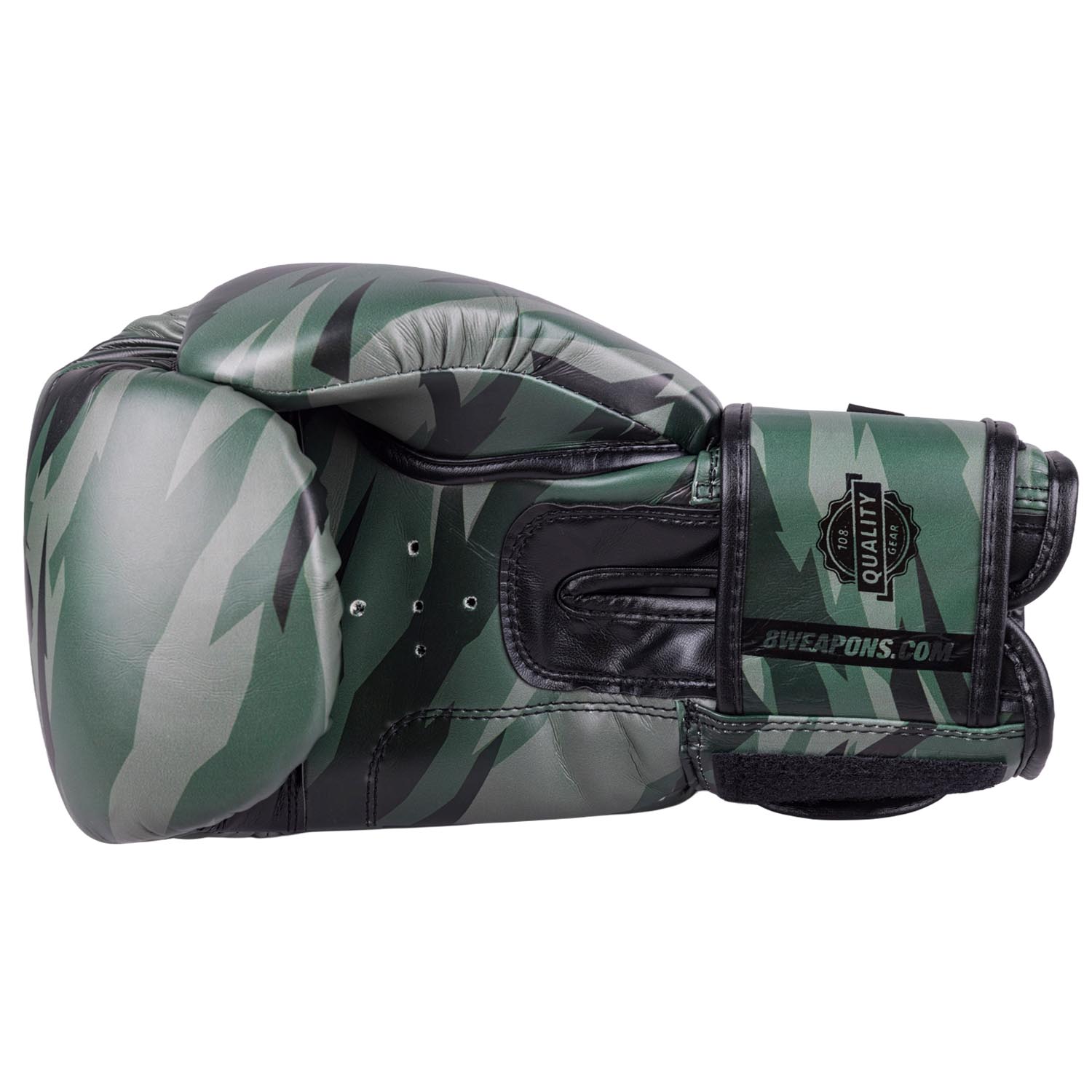 8 WEAPONS Boxing Gloves, Unlimited 2.0, woodland camo, 10 Oz