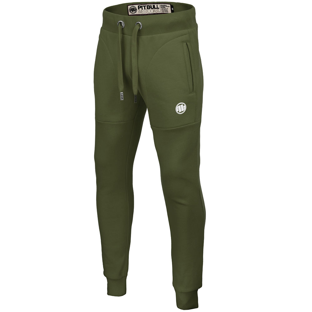 Pit Bull West Coast Jogginghosen, Small Logo, olive