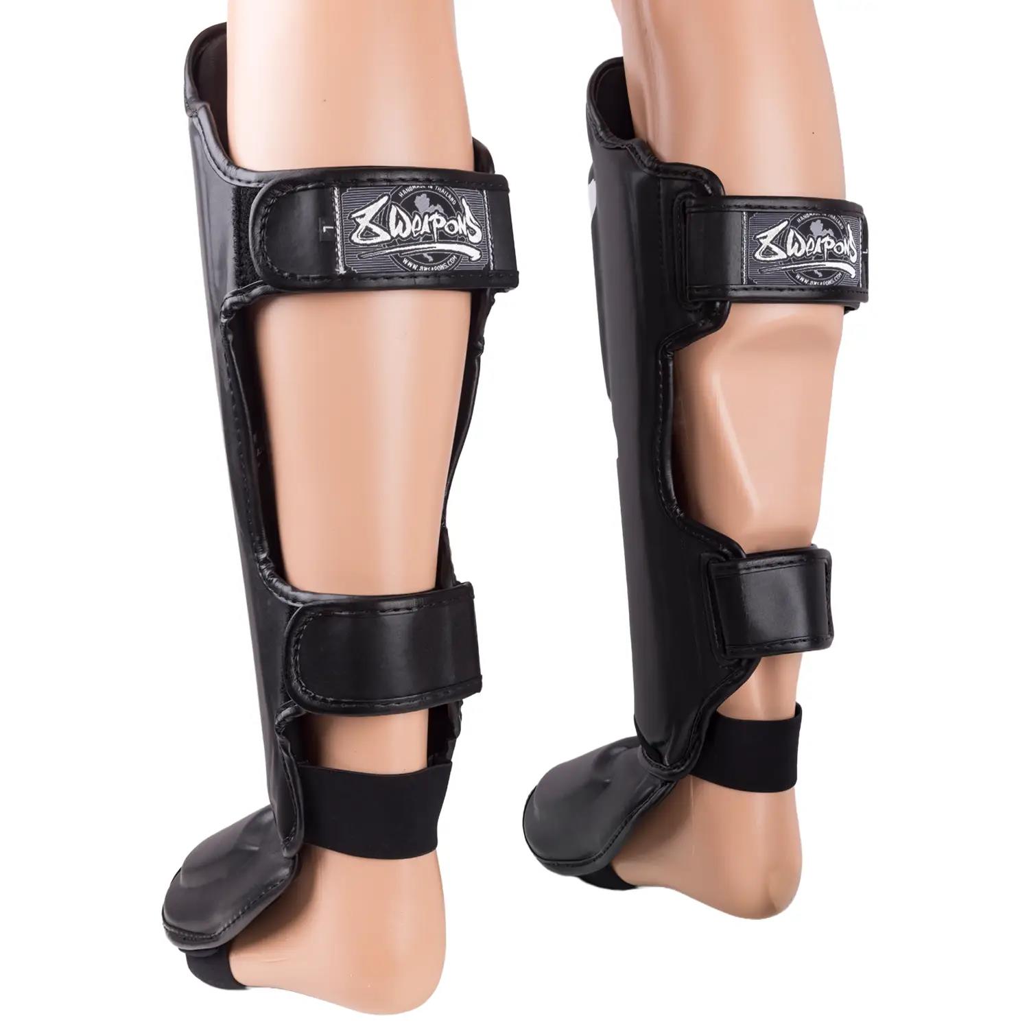 8 WEAPONS Shin Guards, BIG 8 Premium, black, M
