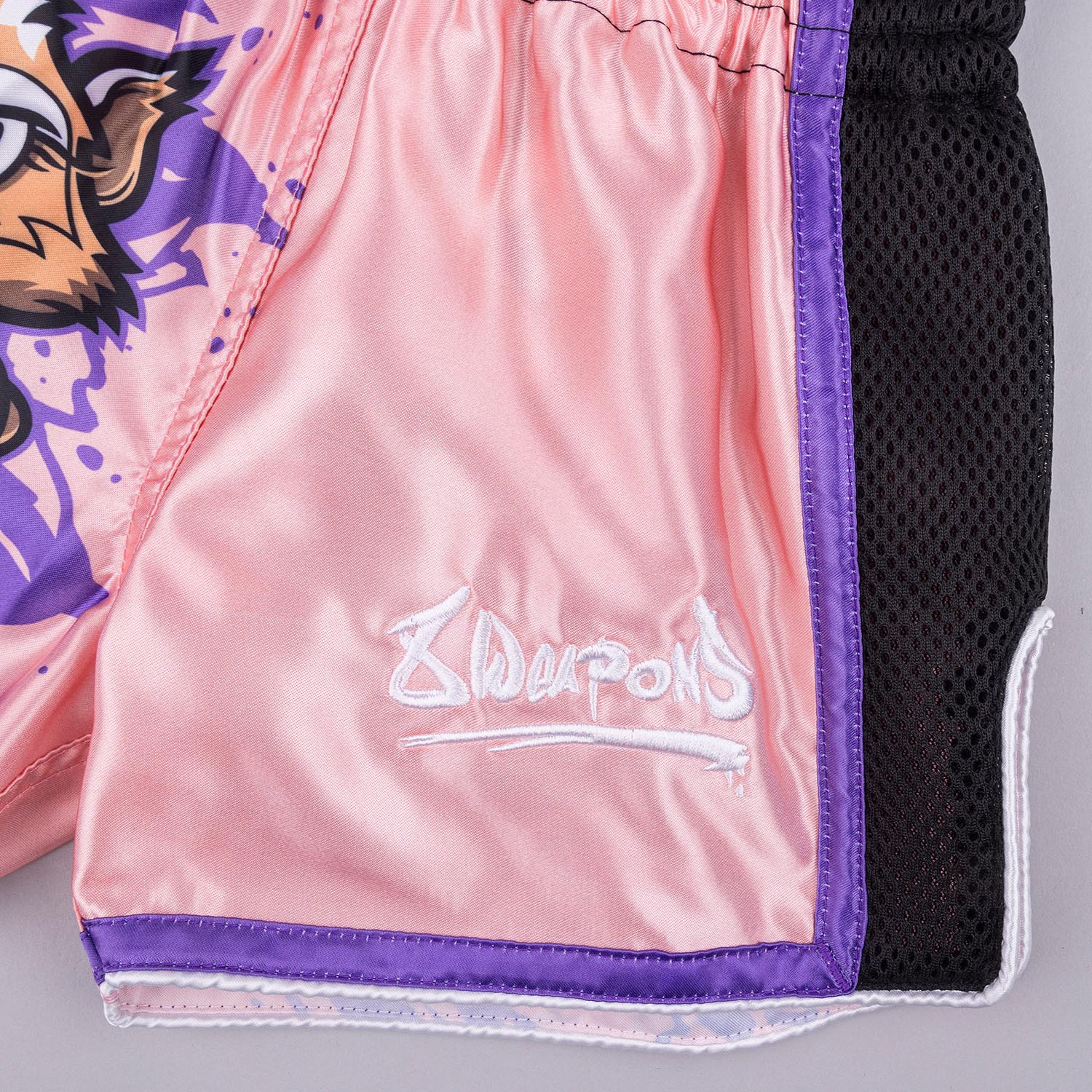 8 WEAPONS Muay Thai Shorts, Kids, Jenny, pink, 4-6 Y