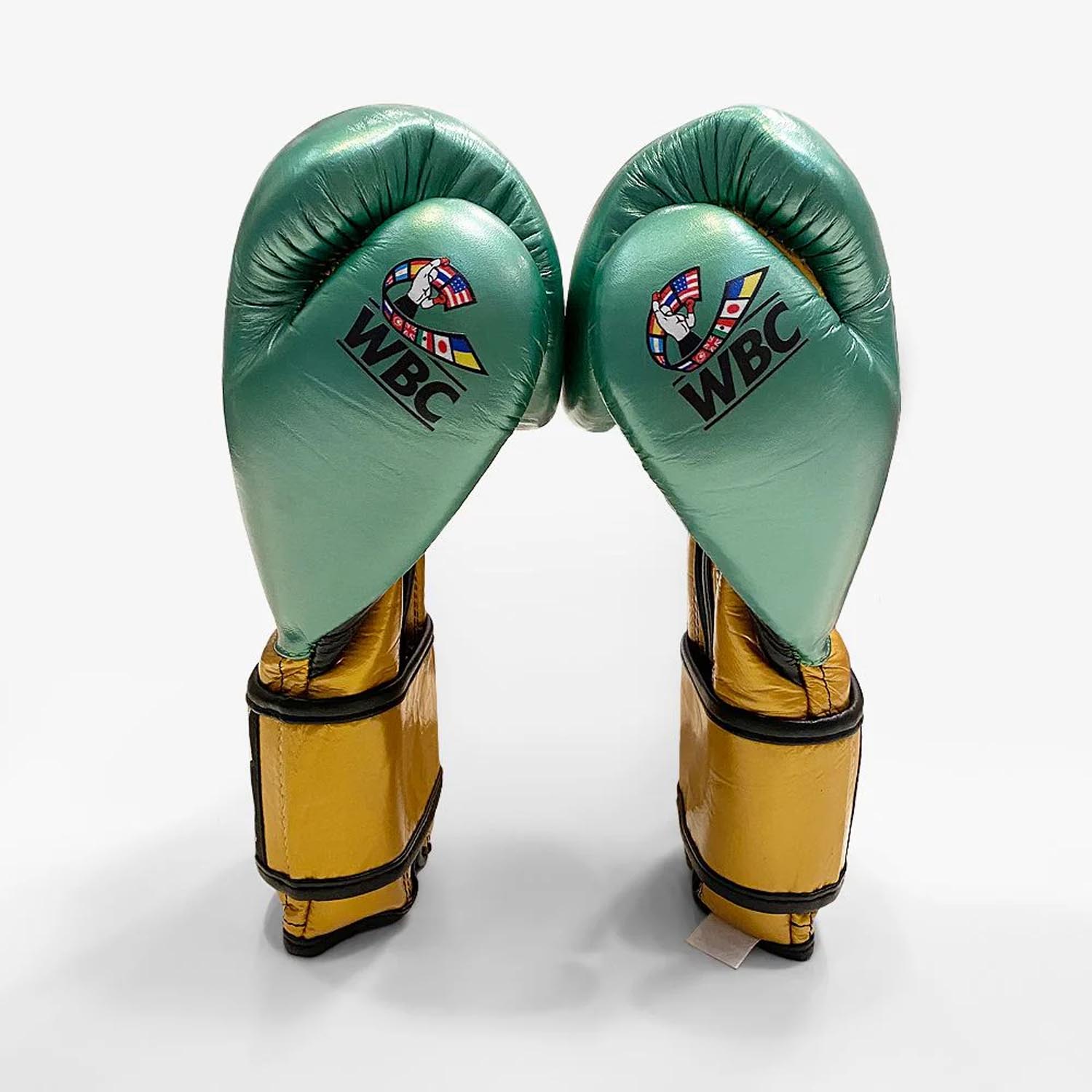 Cleto Reyes Boxing Gloves, Velcro Sparring, black-gold