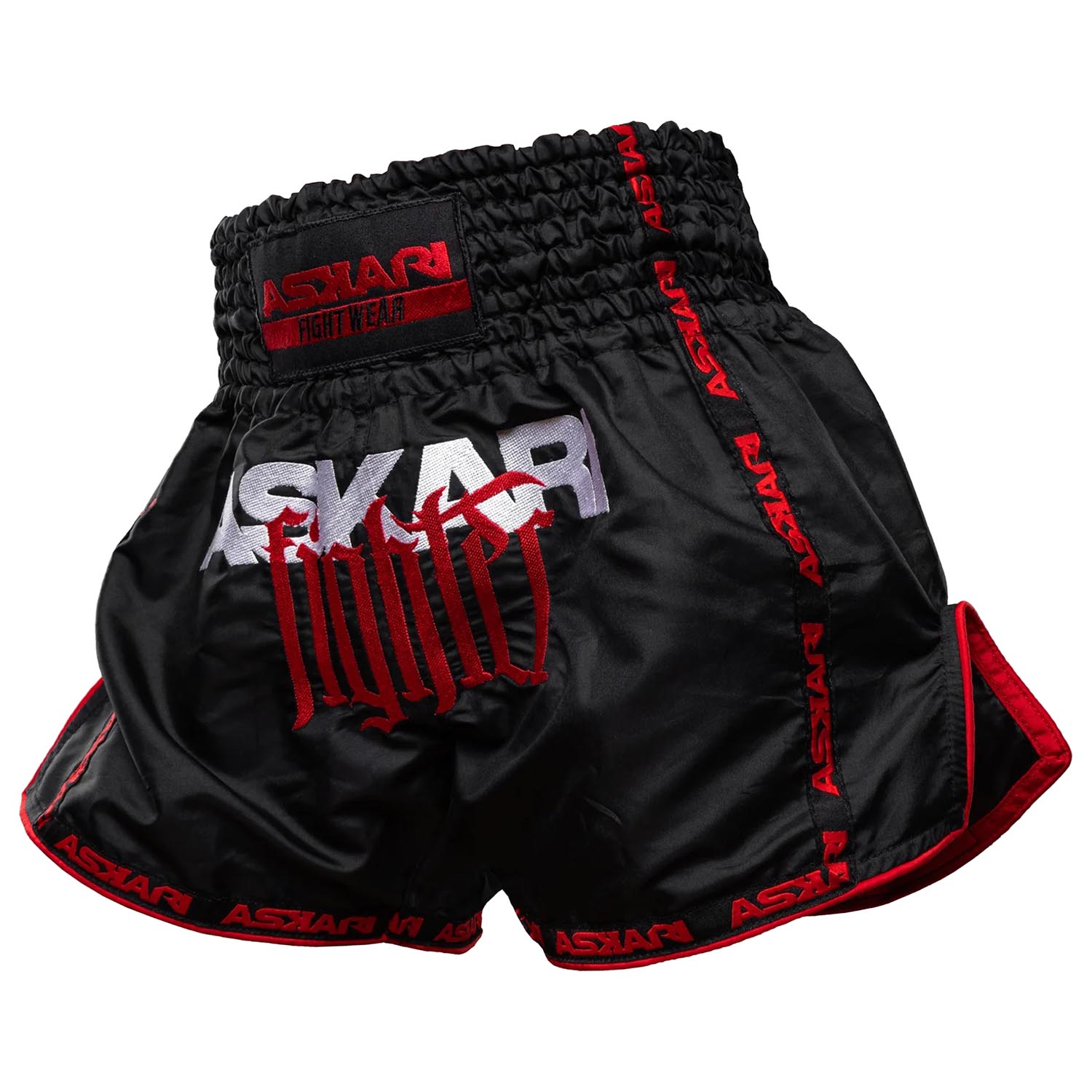 ASKARI Muay Thai Shorts, Warcry, black, M