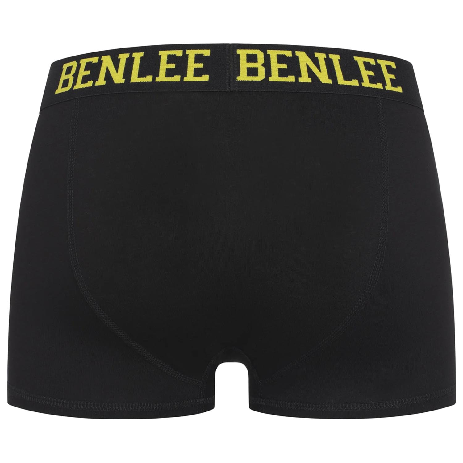 BENLEE Boxershorts, Abbington, 2 Pack, black-yellow, XXL