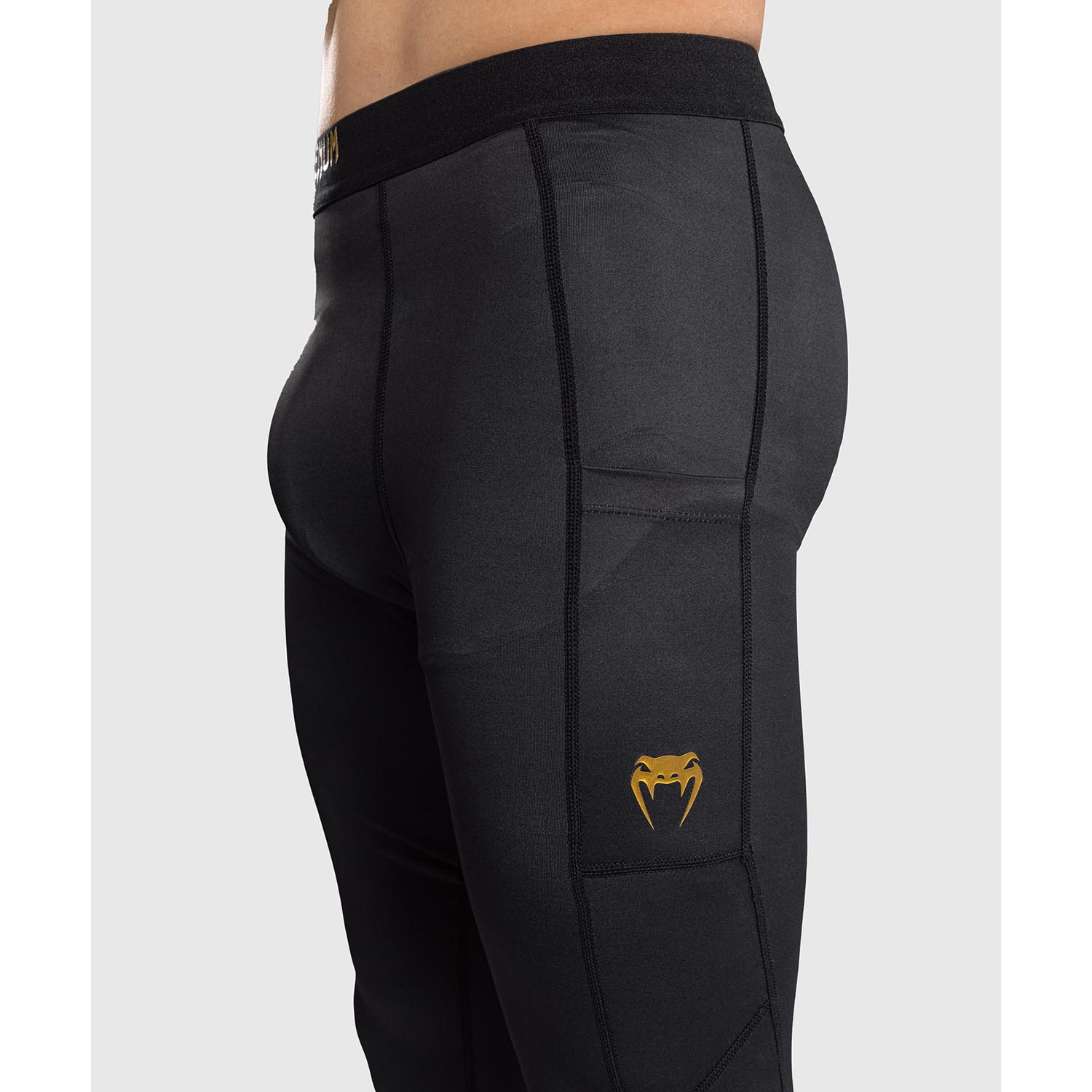 VENUM Compression Pants, Streamline, black-gold, S