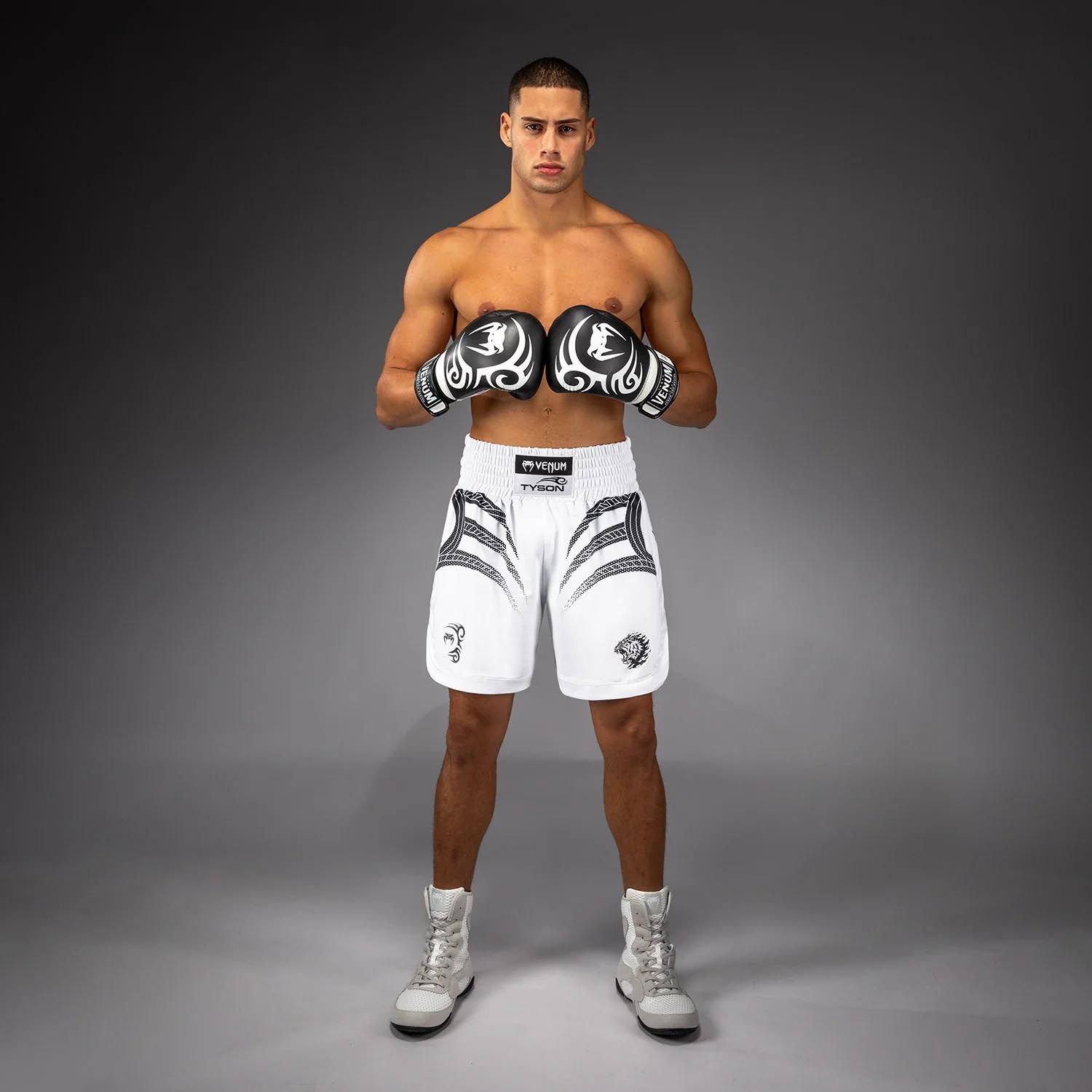 VENUM Boxing Pants Mike Tyson, white-black, XXL