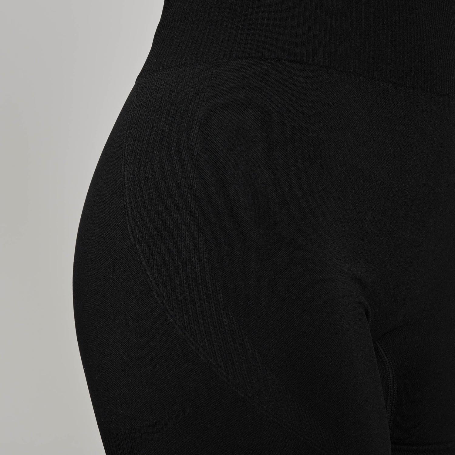 LEONE Compression Shorts, Women, Logo, black-white, XS