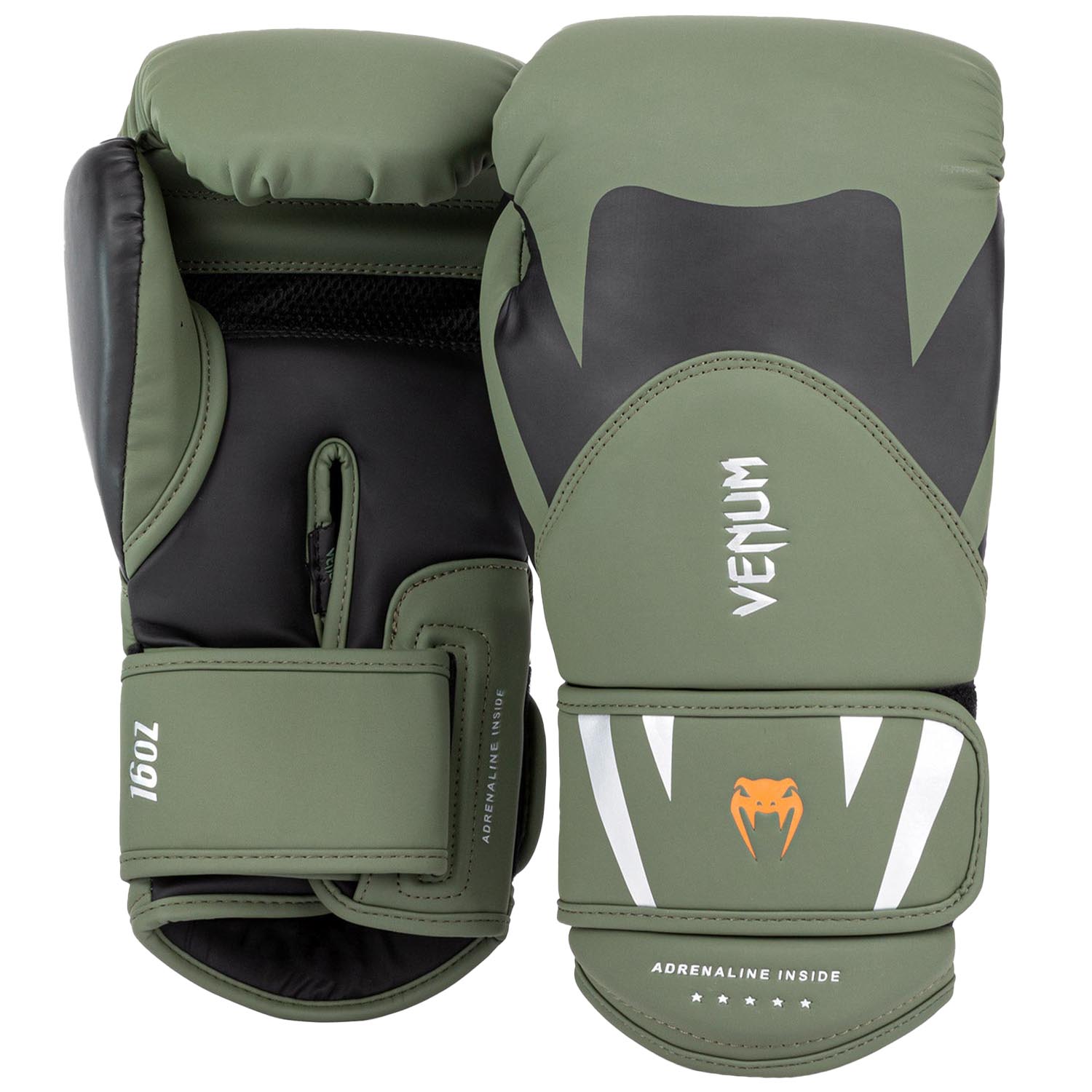 VENUM Boxing Gloves, Challenger 4.0, khaki-black