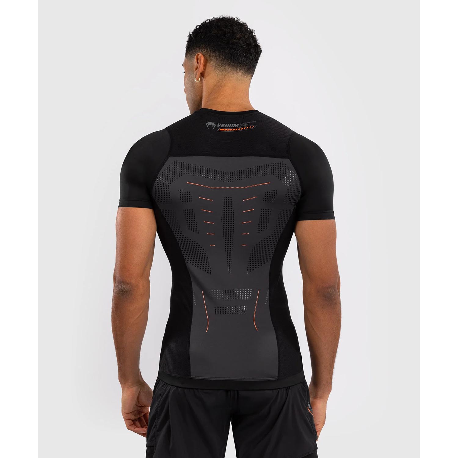 VENUM Rashguard, S/S, Technical 3.0, grey-black, XXL