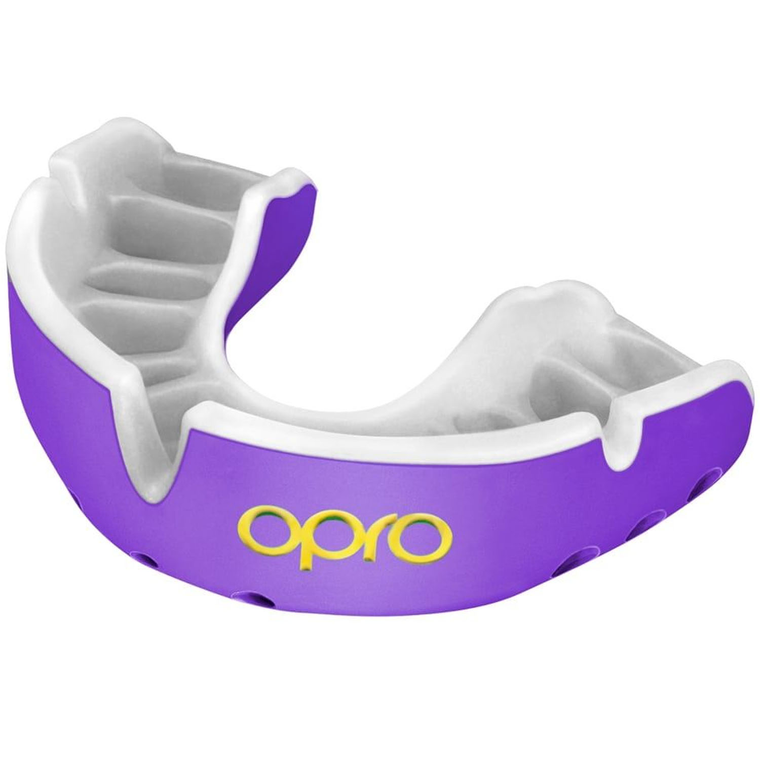 OPRO Mouth Guard, Gold 2022, purple-white