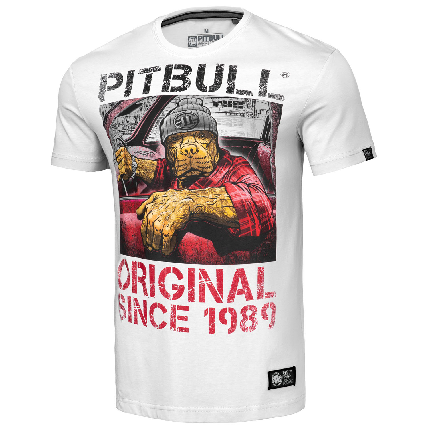 Pit Bull West Coast T-Shirt, Drive, weiß