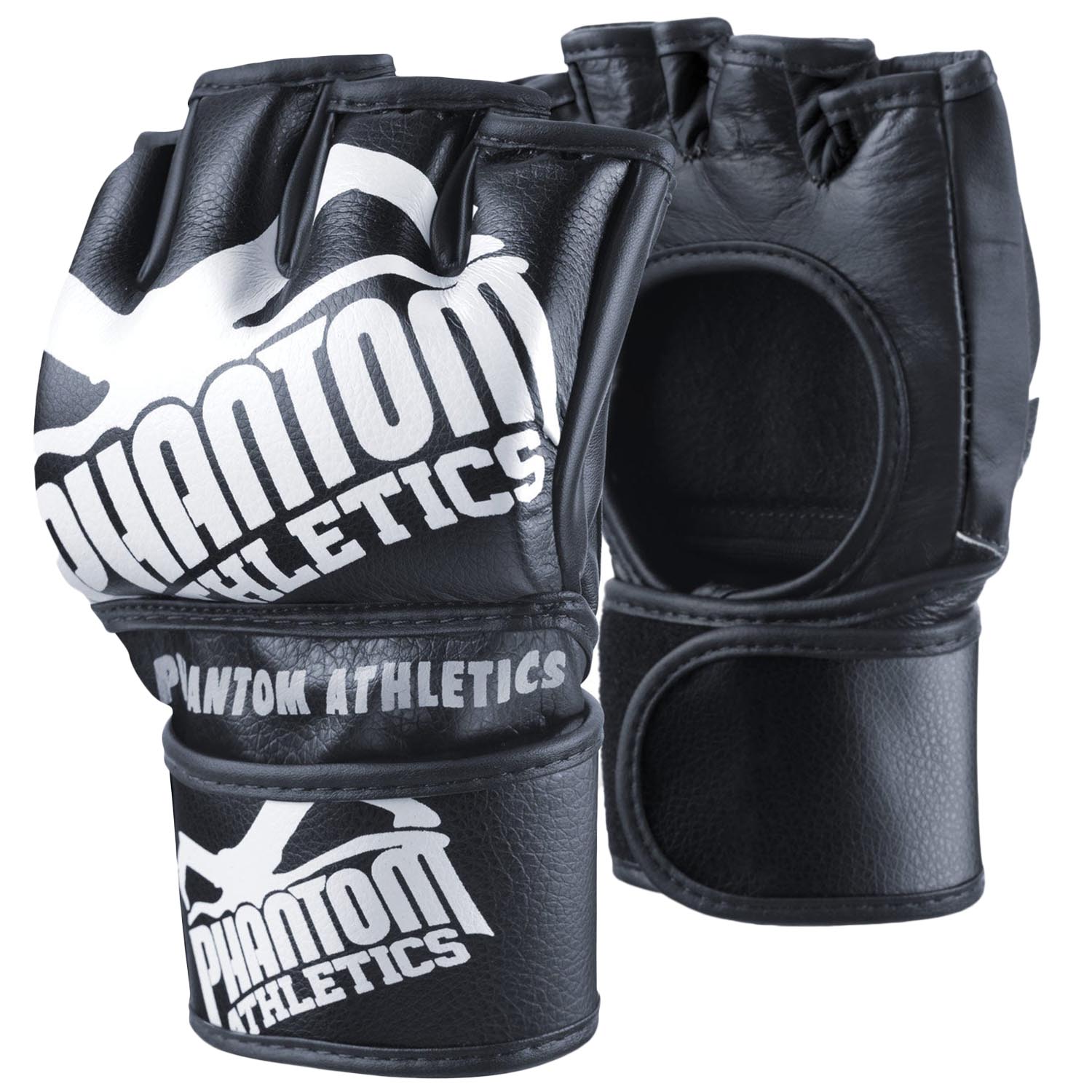 Phantom Athletics MMA Boxing Gloves, blackout, S/M