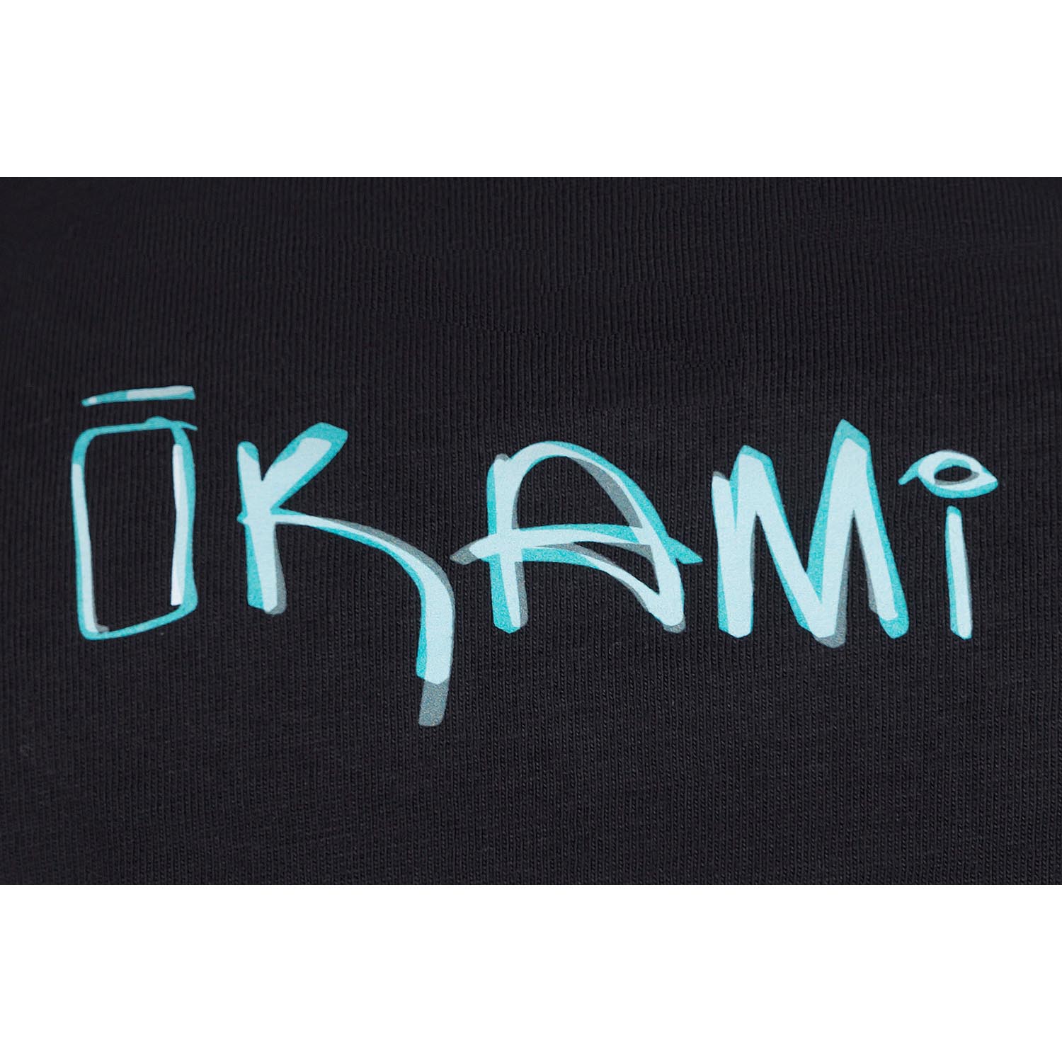 OKAMI T-Shirt, Kanji Petrol, S
