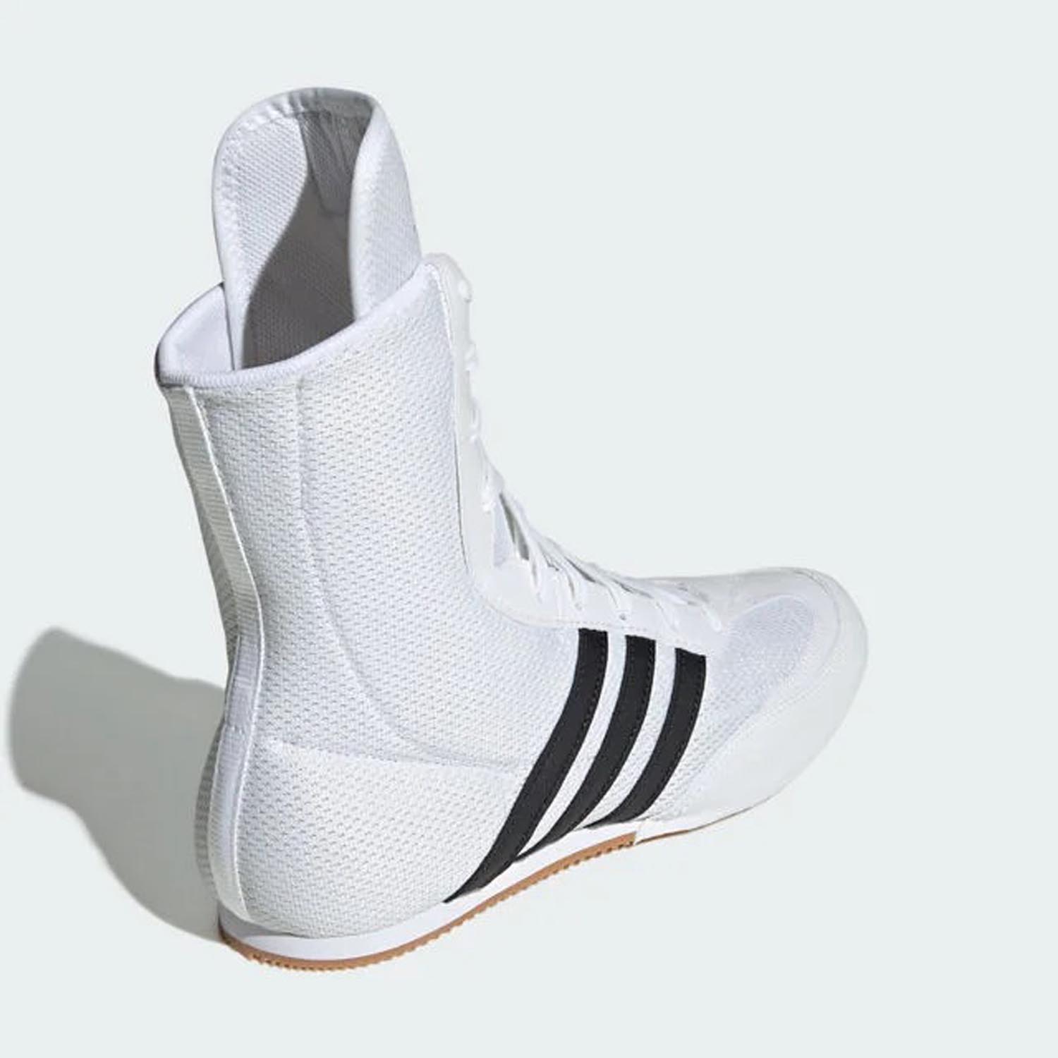 adidas Boxing Shoes, Box Hog 2, white-black, 40 (UK 6.5)