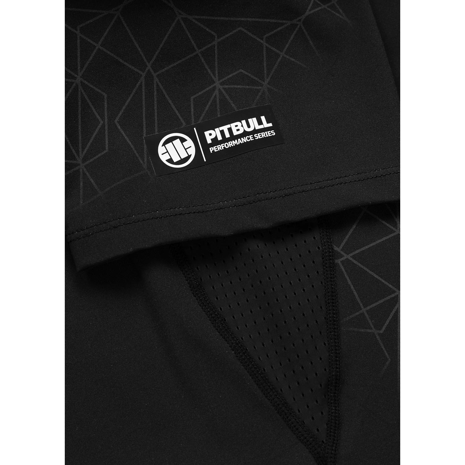 Pit Bull West Coast Rashguard, S/S, Ray, red, XXXL