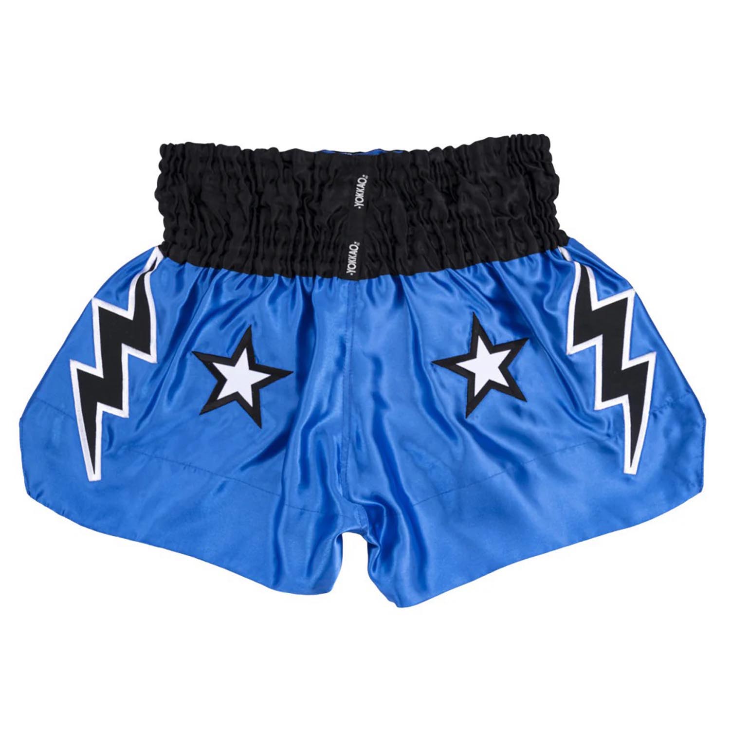 YOKKAO Muay Thai Shorts, Stadium Carbon Fit, blue, XXL