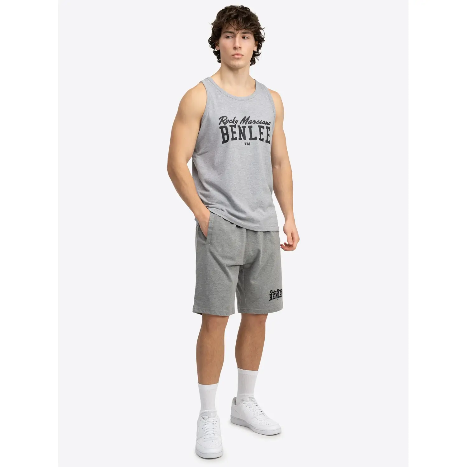 BENLEE Training Shorts, Basic, grey, XXL