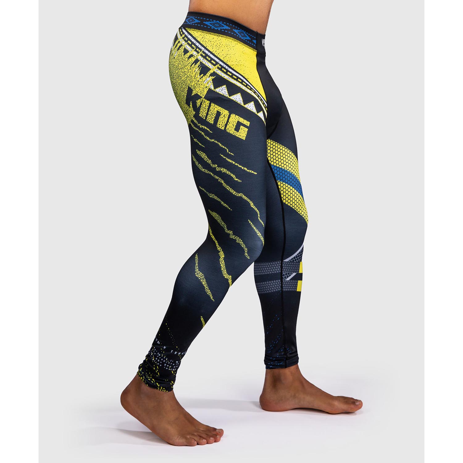 VENUM Compression Pants, Tekken 8, King, black-yellow, M