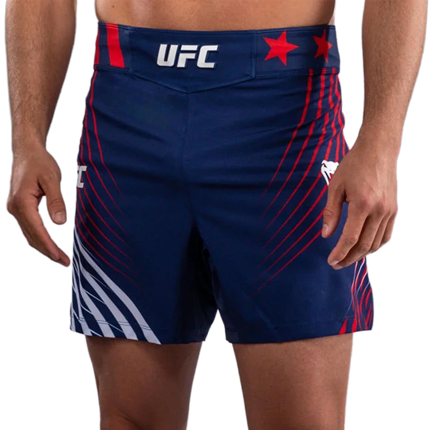 VENUM MMA Fight Shorts, UFC Freedom 250, blue-white-red, XL