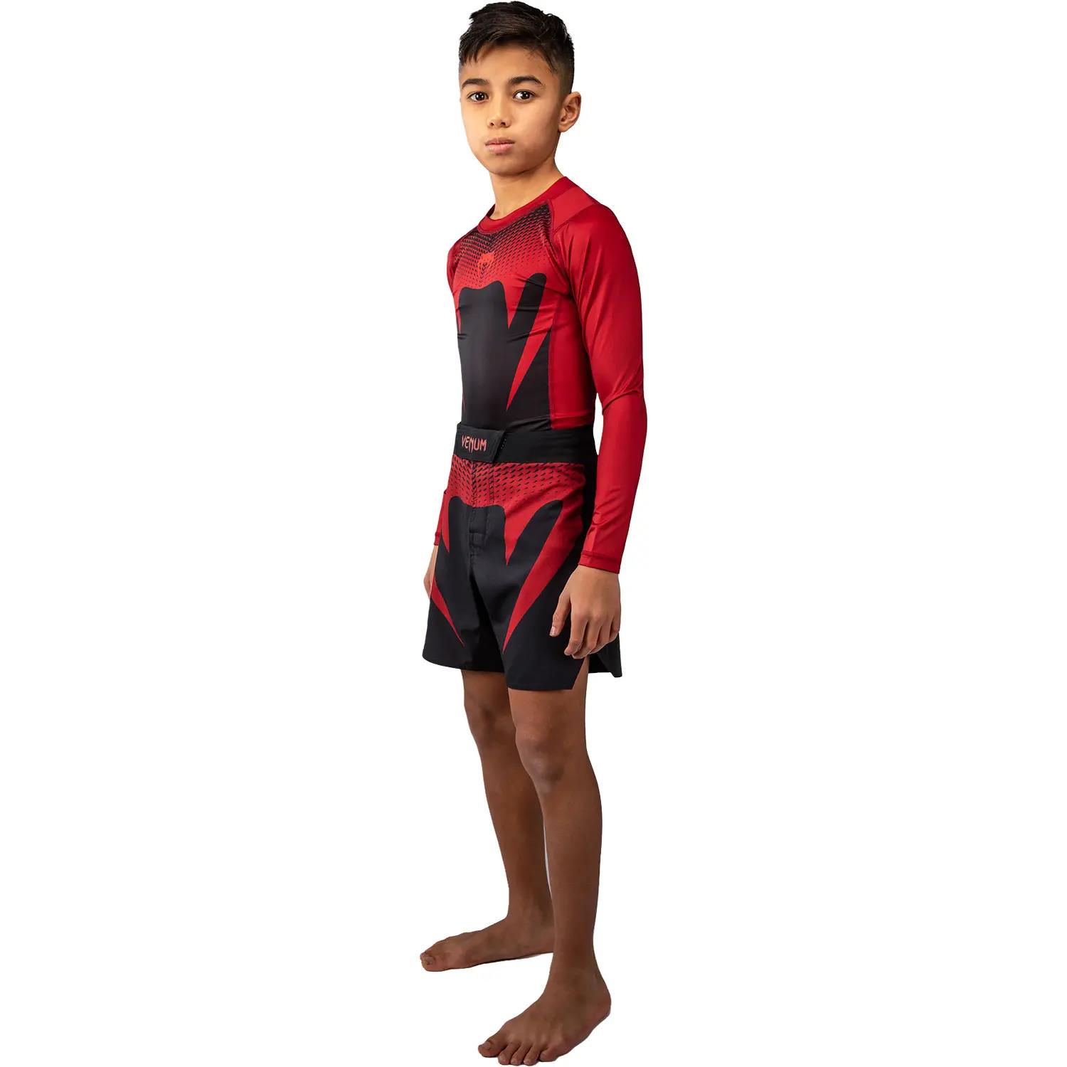 VENUM MMA Fight Shorts, Kids, Attack, black-red, 14 J