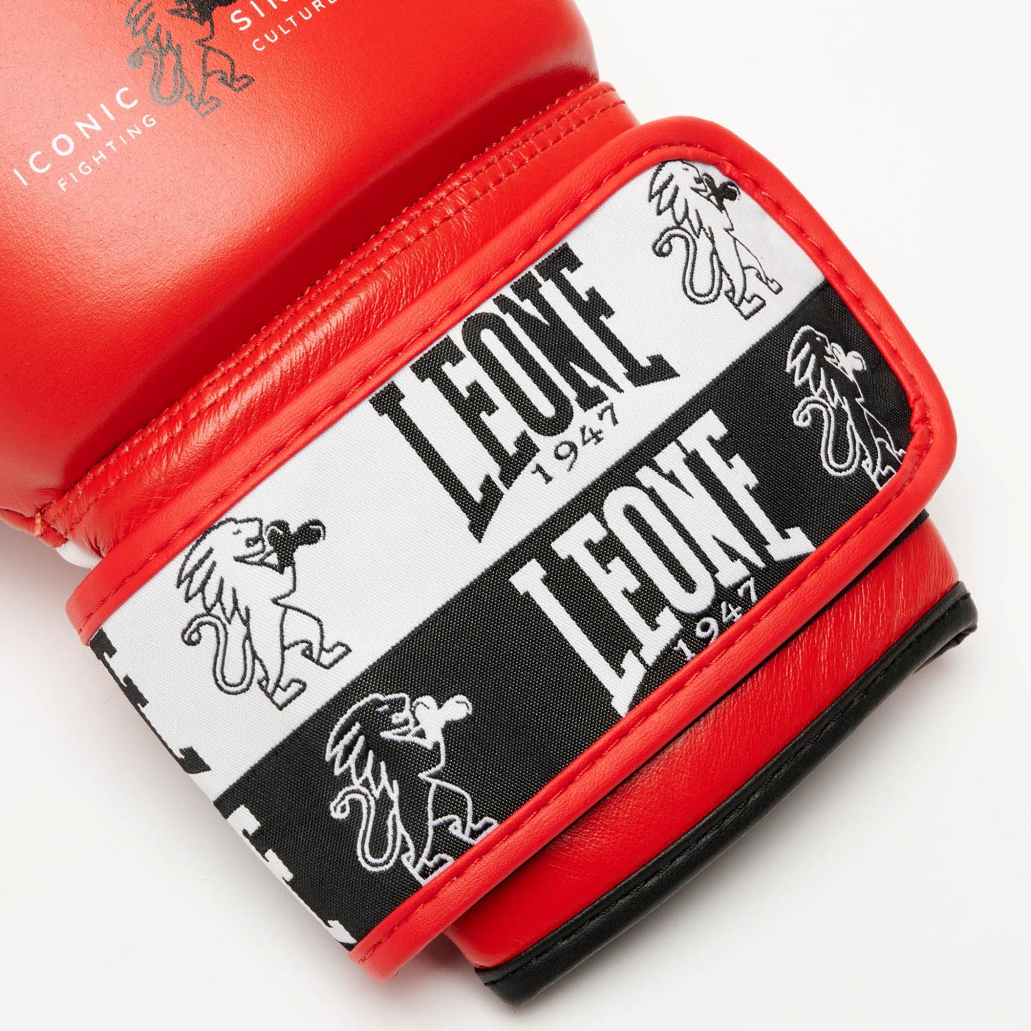 LEONE Boxing Gloves, Iconic GN408J, blue, 6 Oz