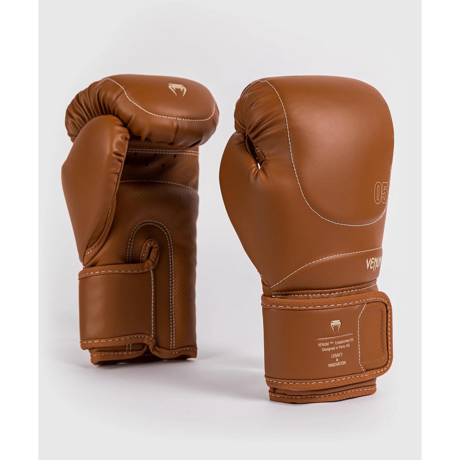 VENUM Boxing Gloves, Impact Evo, Havana, brown, 16 Oz
